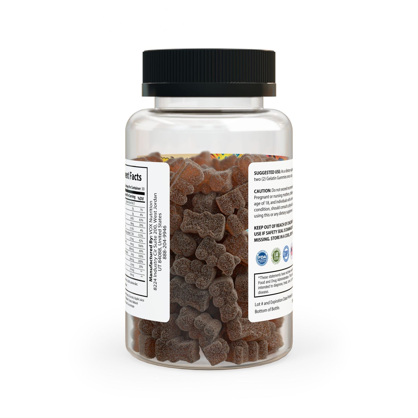 Gummy Vites, Multivitamin Gummies for Adults (60 Gummies) - Psychonaut Swag