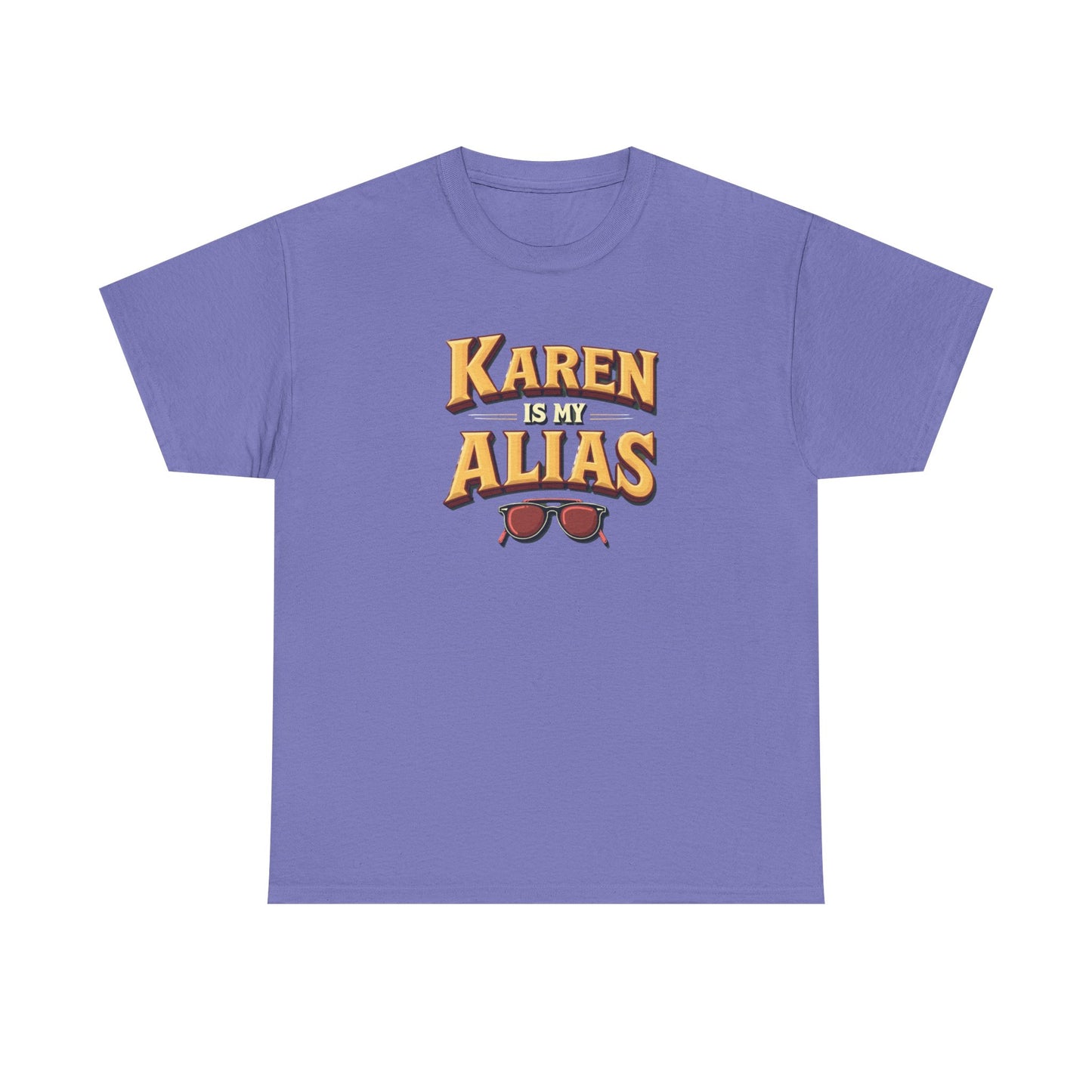 Karen is my Alias, Shirt, Casual Humor T-Shirt, Gift for Friends, Unique Party Wear - Psychonaut Swag