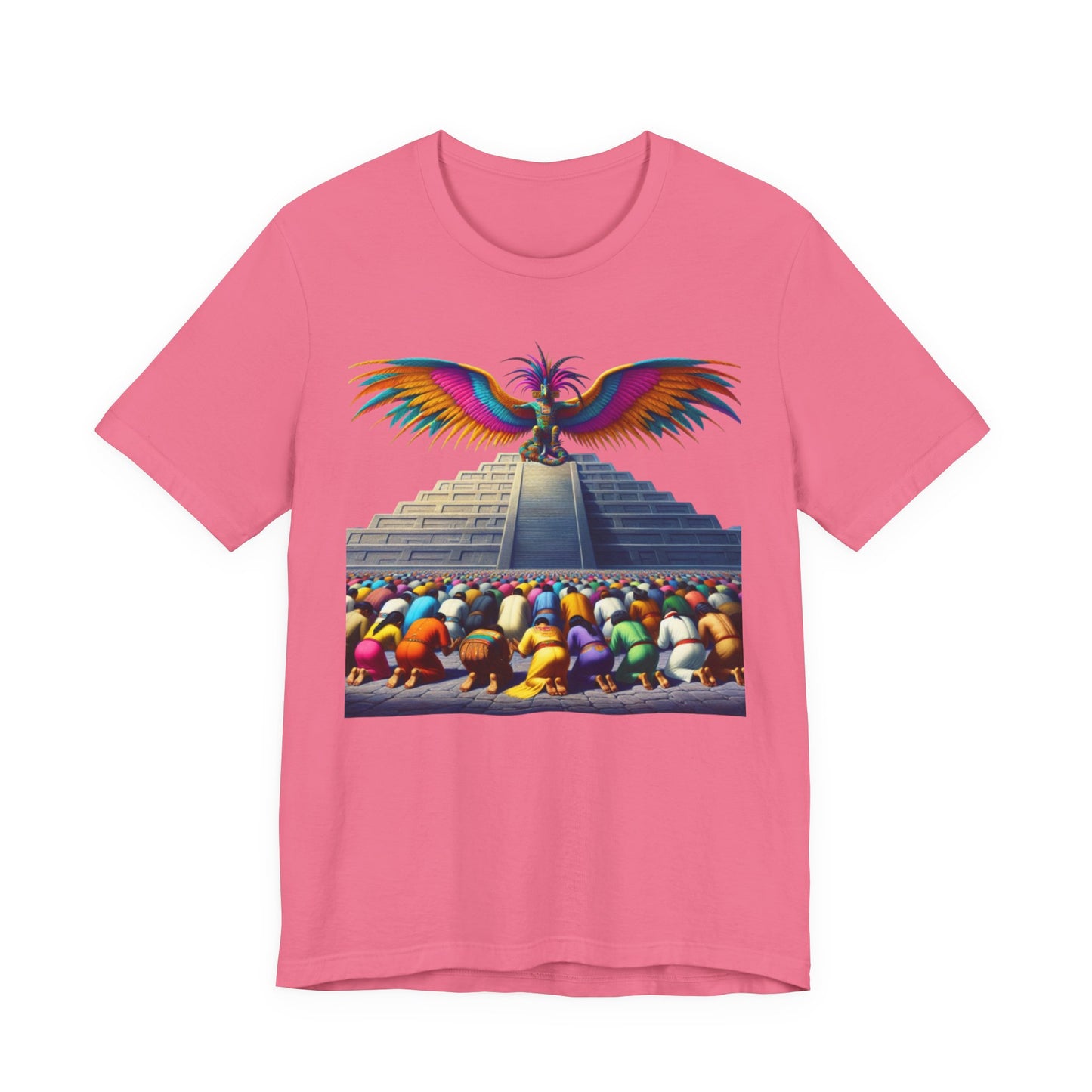 Feathered Serpent, Unisex Jersey Short Sleeve Tee