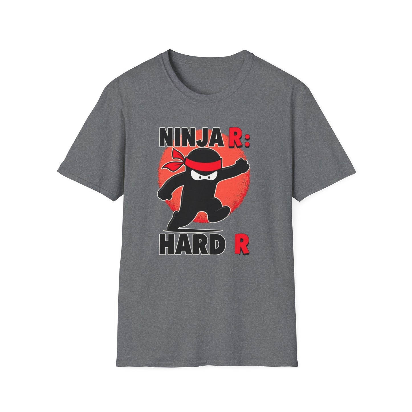 Ninja R, Unisex Softstyle T-Shirt - Psychonaut Swag