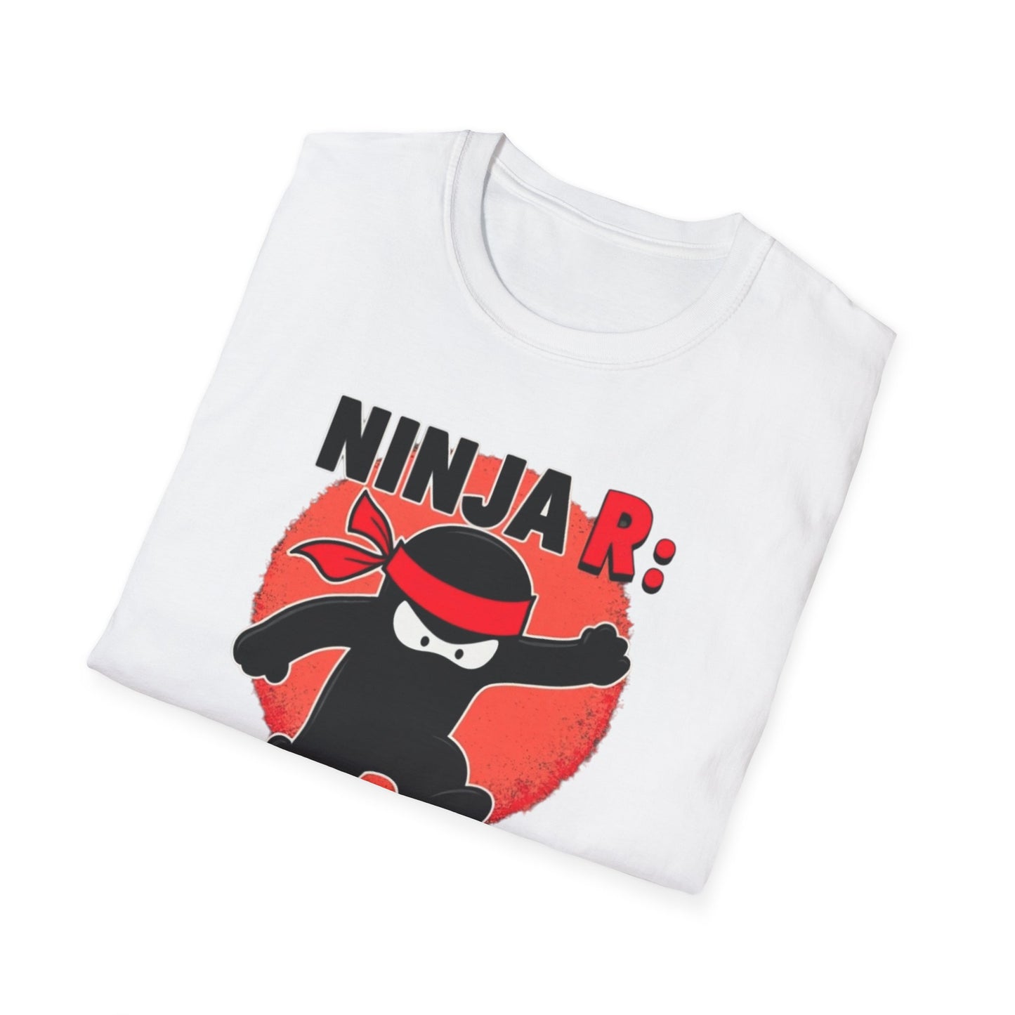 Ninja R, Unisex Softstyle T-Shirt - Psychonaut Swag