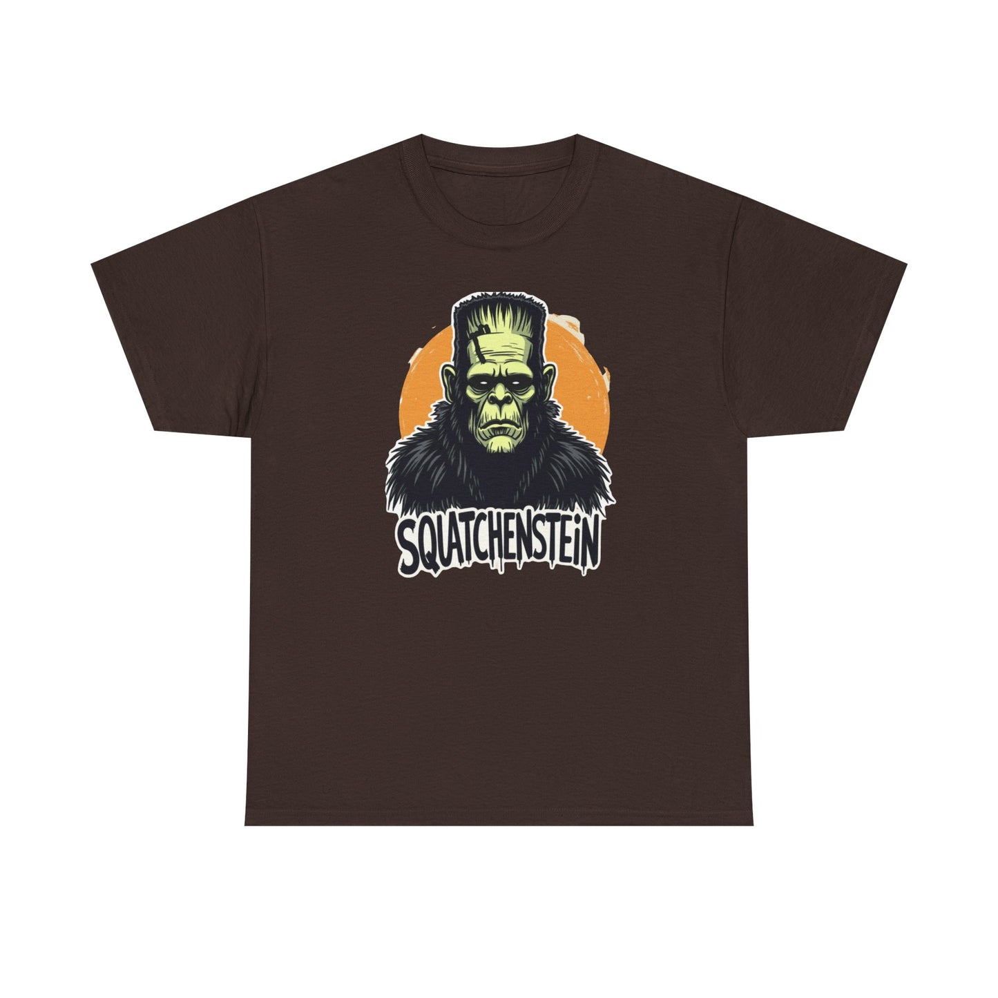 Sasquatch Halloween Tee, Funny Graphic Shirt, Unisex Costume T-Shirt, Retro Monster Apparel, Unique Gift for Halloween