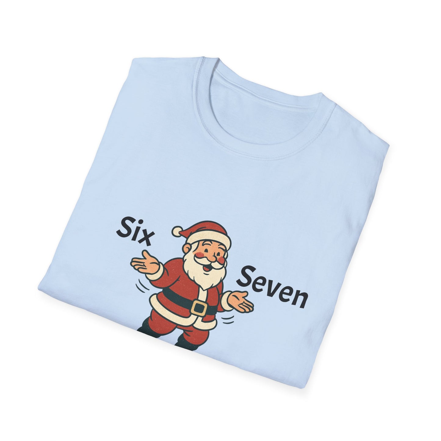 Santa Claus 'Six Seven' Christmas T-Shirt