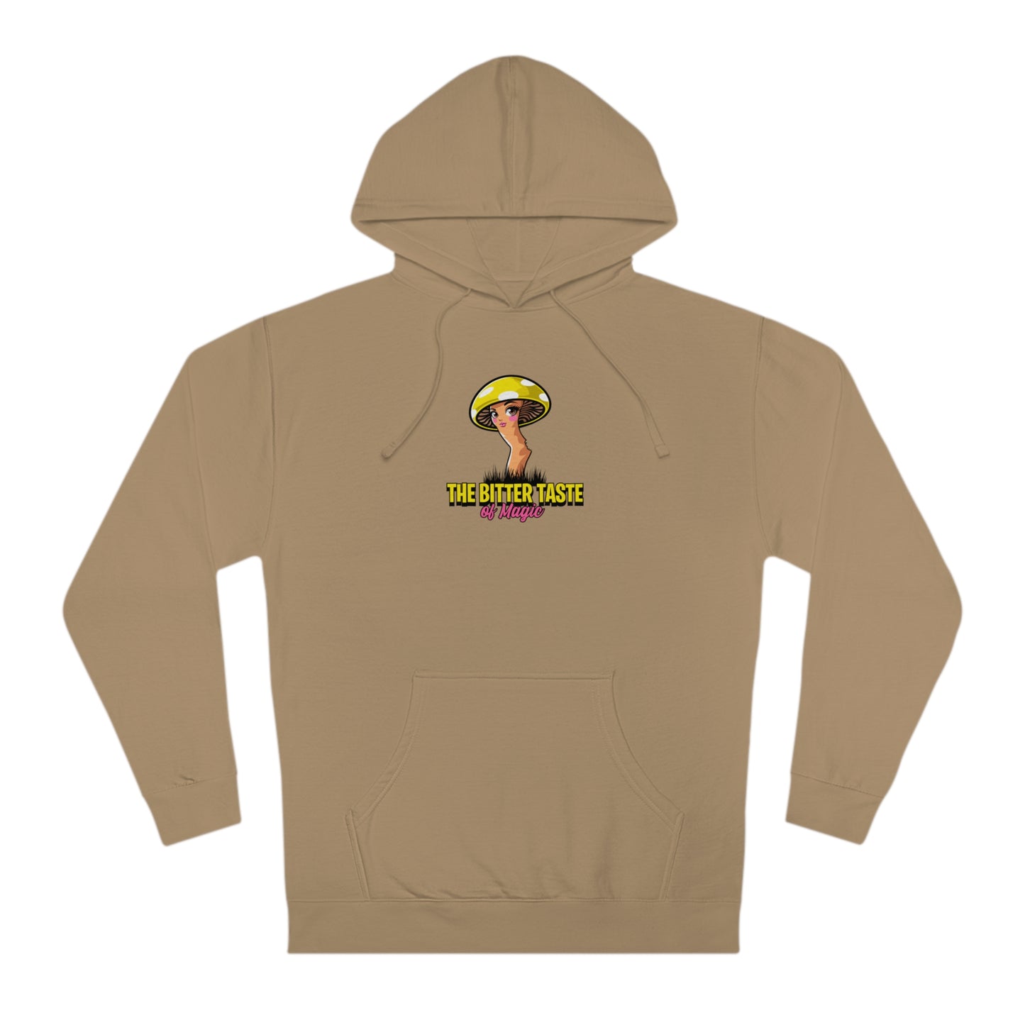 Hooded Sweatshirt: Bite Back Shroom Design - Psychonaut Swag