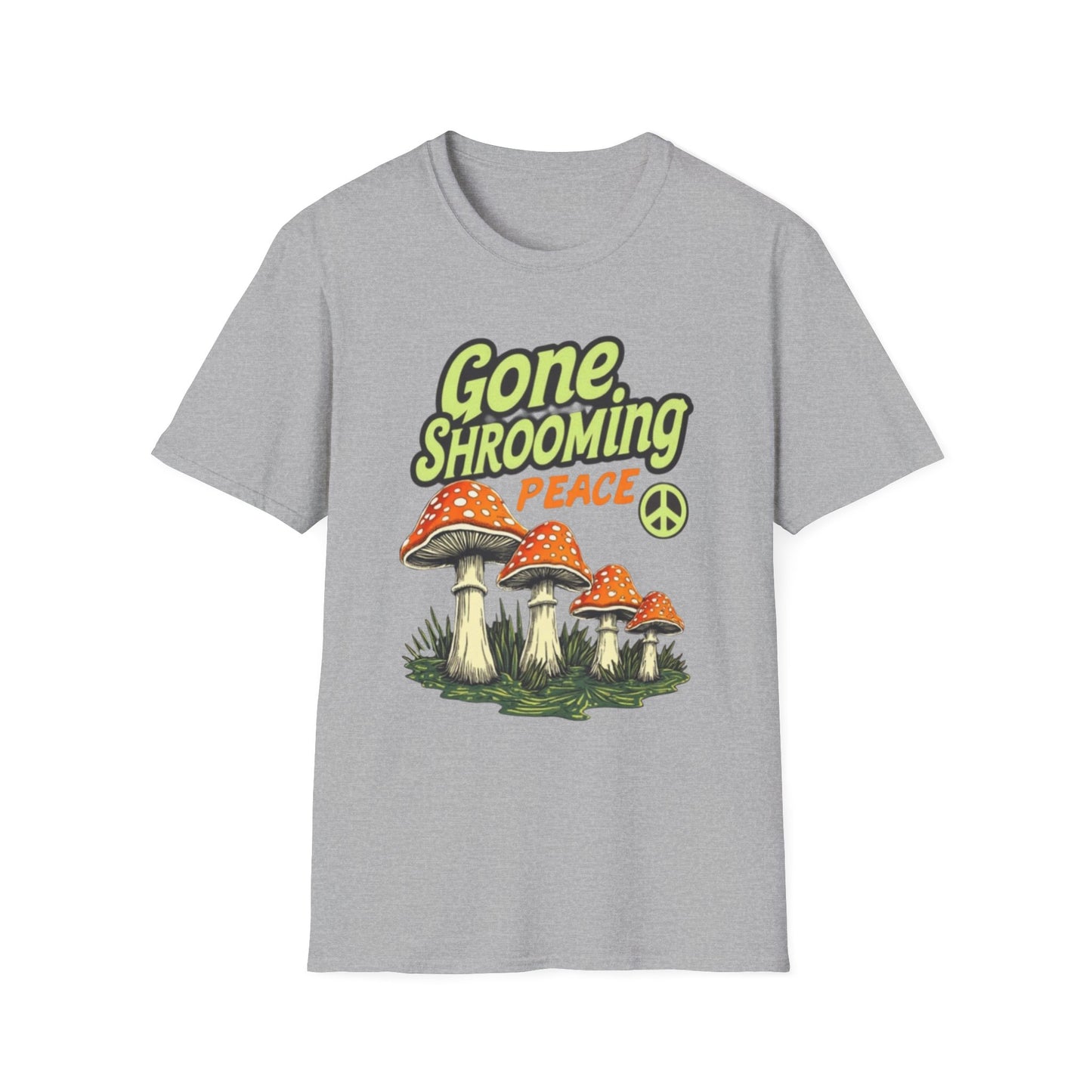 Gone Shrooming Unisex T-Shirt - Funny Mushroom Tee for Nature Lovers, Gift for Hikers, Campers, and Outdoor Enthusiasts - Psychonaut Swag