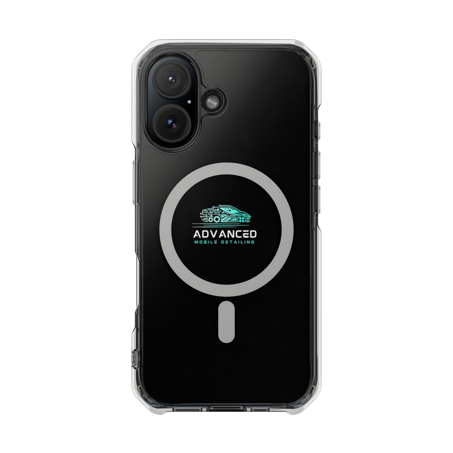 Advanced Mobile Detailing, Phone Case for Car Enthusiasts, Clear Protective Shell, Advanced Mobile Detailing, Customizable Gift, Stylish Phone Accessory