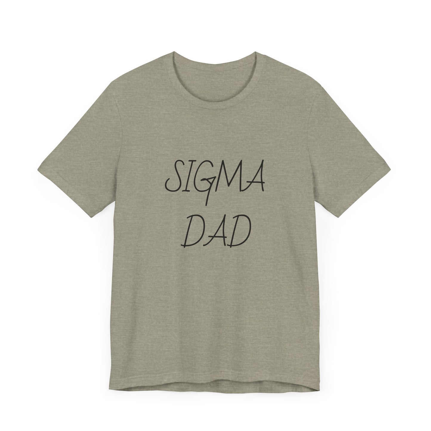 Sigma Dad, Unisex Jersey Short Sleeve Tee - Psychonaut Swag