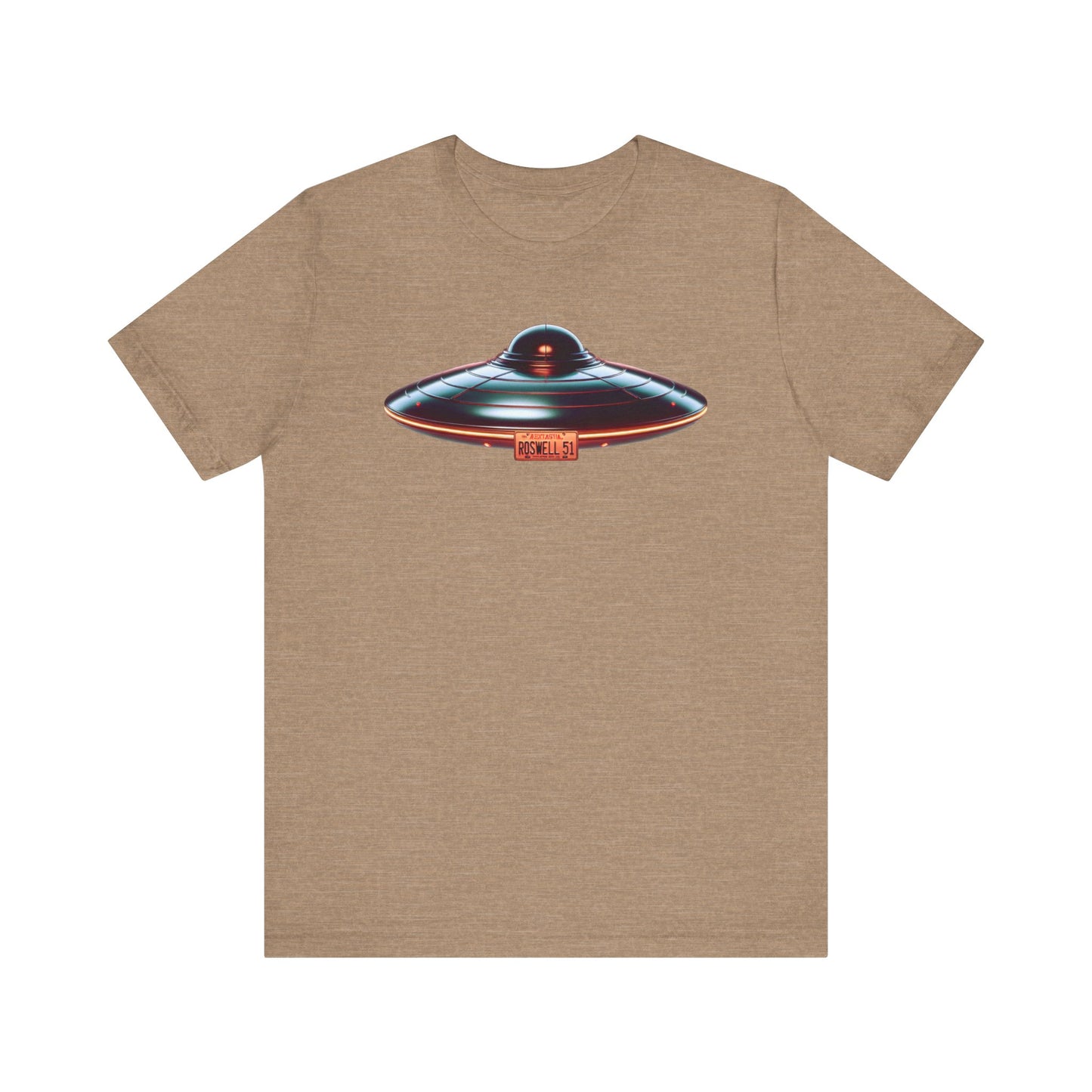 Flying Saucer, Unisex Jersey Short Sleeve Tee - Psychonaut Swag