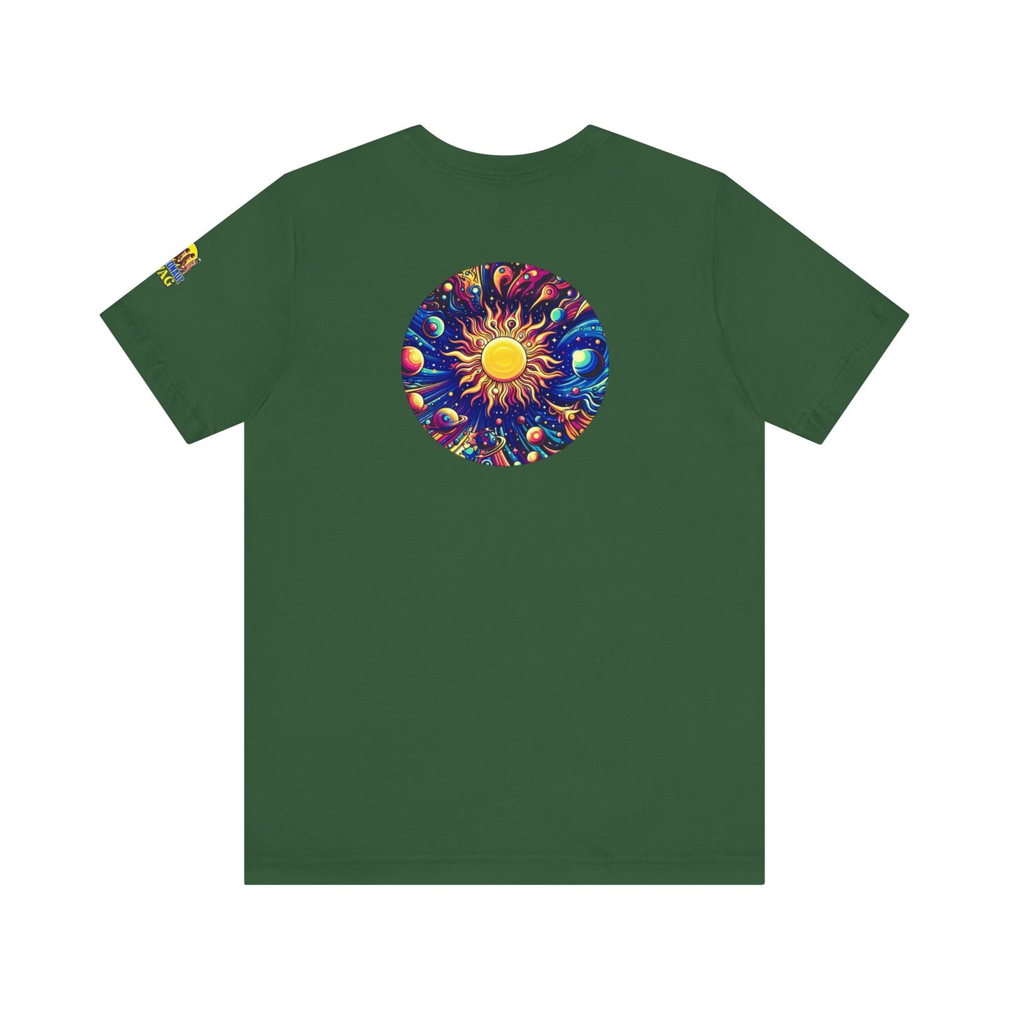 Psychonaut Staple solar system, Unisex Jersey Short Sleeve Tee