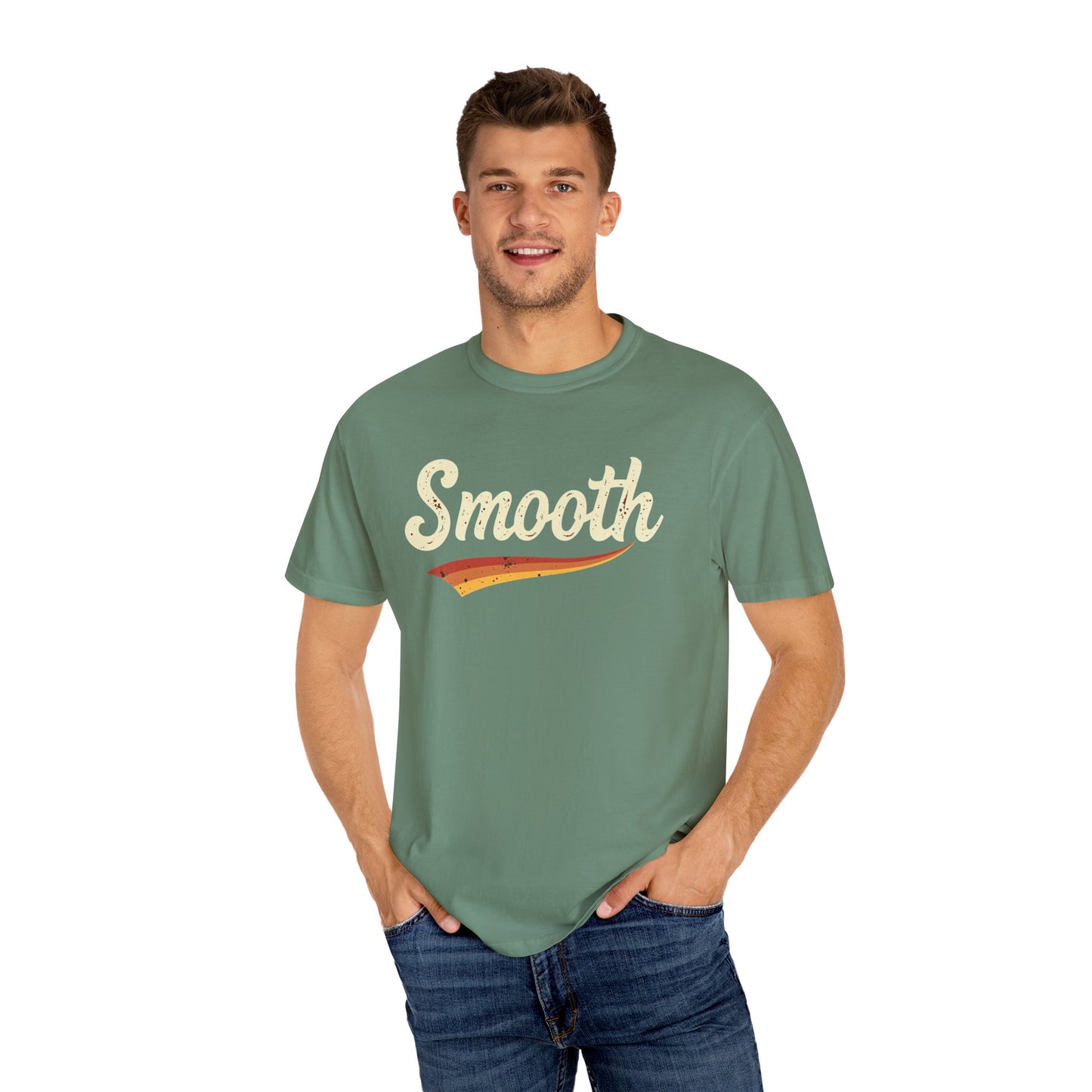 Smooth Tees - Vintage Unisex Garment-Dyed T-Shirt, Casual Wear, Unique Gift, Trendy Style, Everyday Comfort - Psychonaut Swag