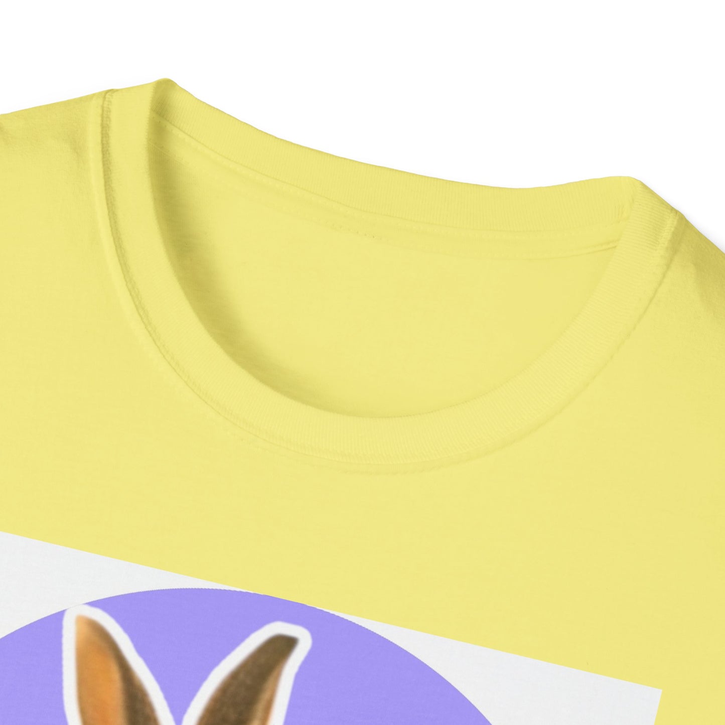 Easter Bunny and Chic, Unisex Softstyle T-Shirt