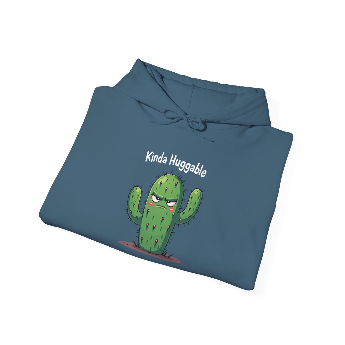 Kinda Huggable, Unisex Heavy Blend Sweatshirt, Comfy Gift, Funny Plant Lover Apparel, Perfect for Casual Outings, Spring Celebration - Psychonaut Swag