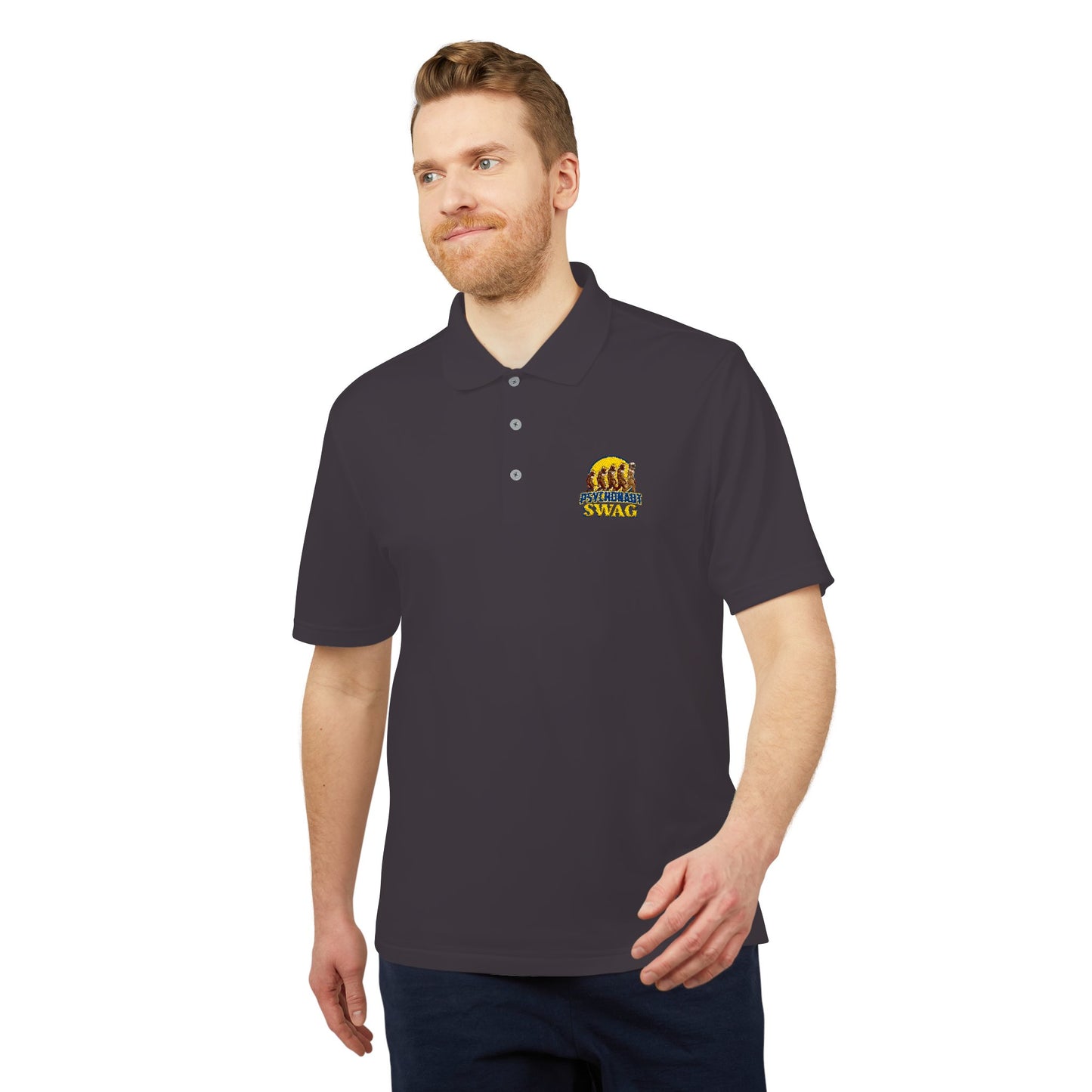 Psychonaut Polo, adidas Unisex Performance Polo Shirt - Sporty, Stylish Apparel for Gym, Casual Wear, Summer Events, Golfing, Team Outings
