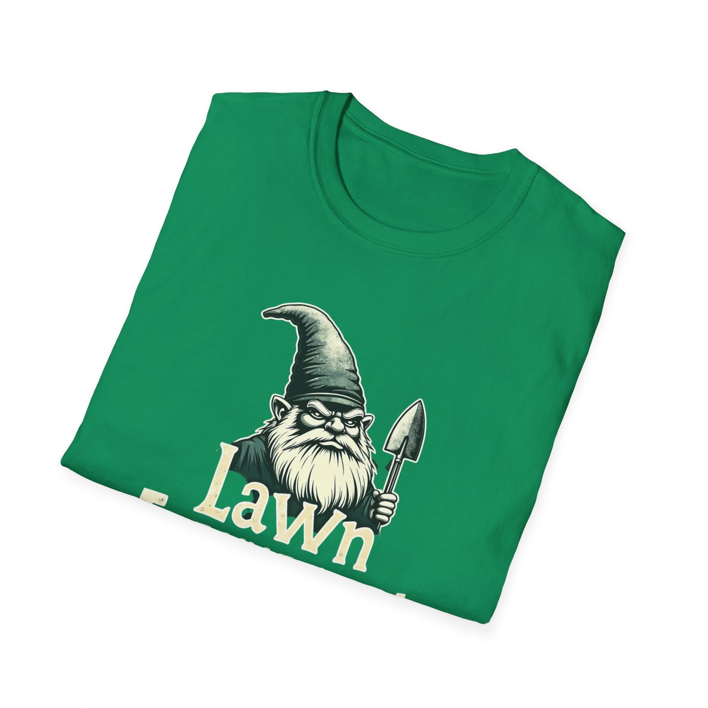 Whimsical Gnome Lawn Enforcement Unisex T-Shirt, Funny Gift for Men, Unique Humor Tee, Cozy Casual Wear, Perfect for Birthdays & Celebrations - Psychonaut Swag