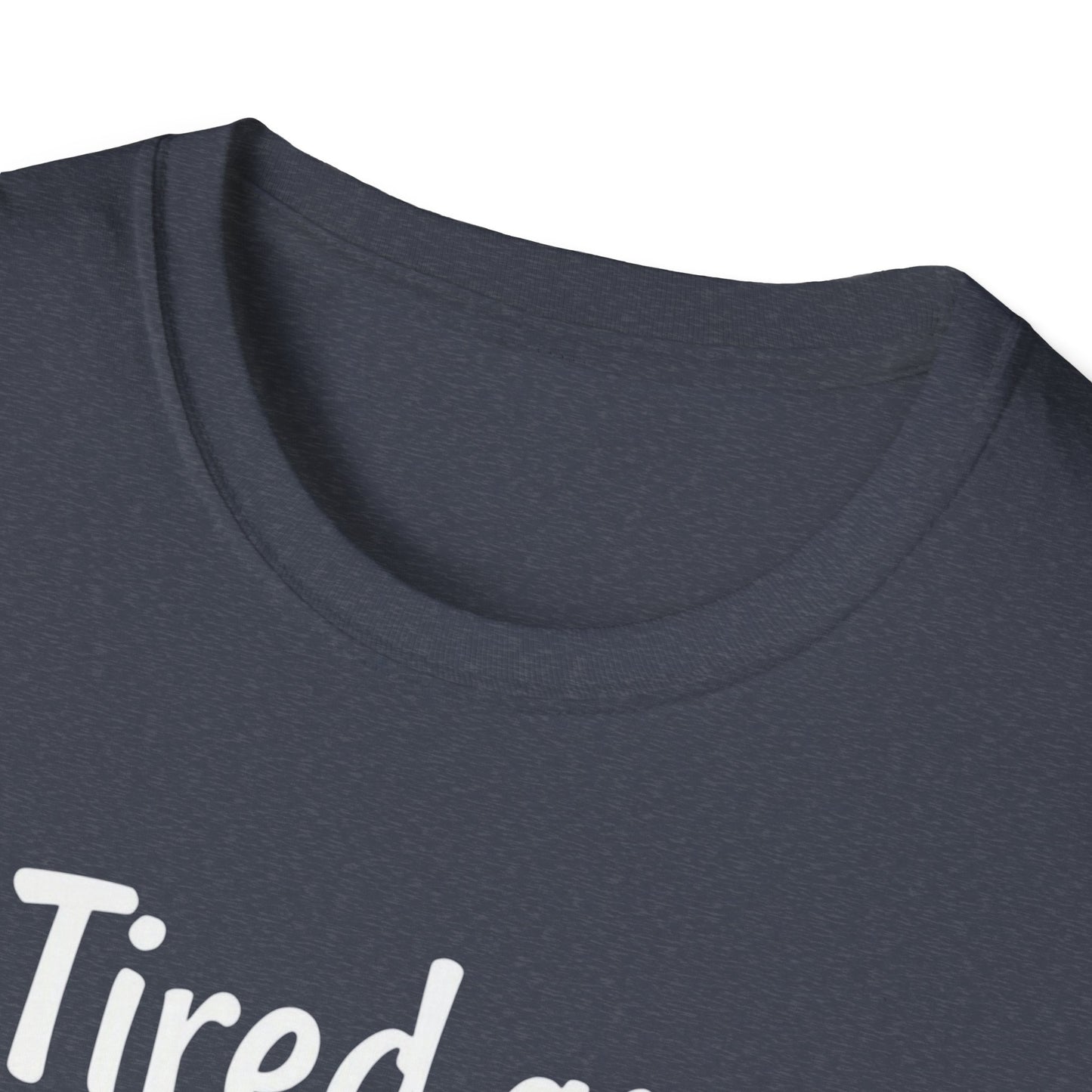 Tired as a Mother T-Shirt, Funny Mom Tee, Gift for Mothers Day, Unisex Tee, Coffee Lover Shirt, Relaxed Fit T-Shirt - Psychonaut Swag