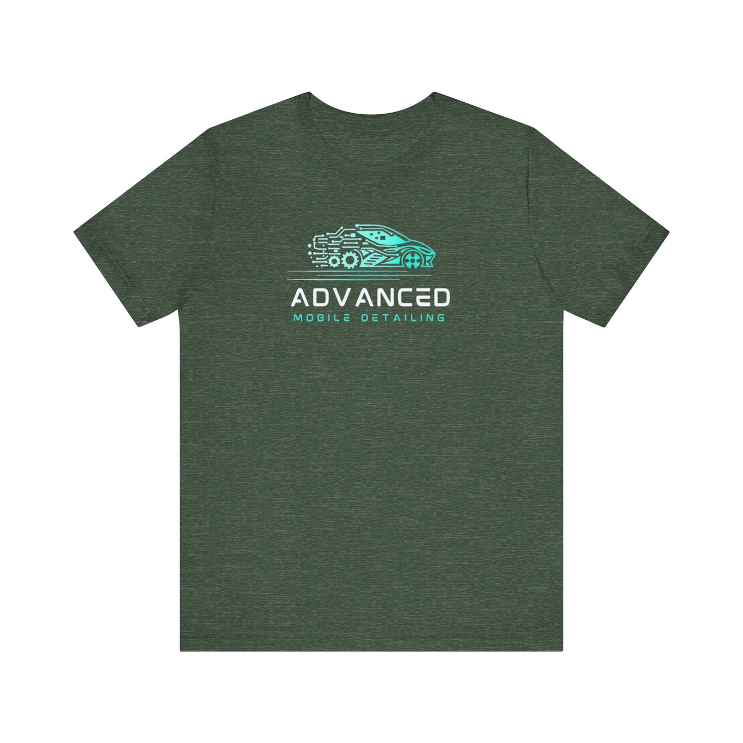 Advanced Mobile Detailing, Super soft style, Unisex Tee, Car Enthusiast Shirt, Automotive Gift, Stylish Car Wash Tee, Perfect for Mechanics, Birthday or Holiday Gift