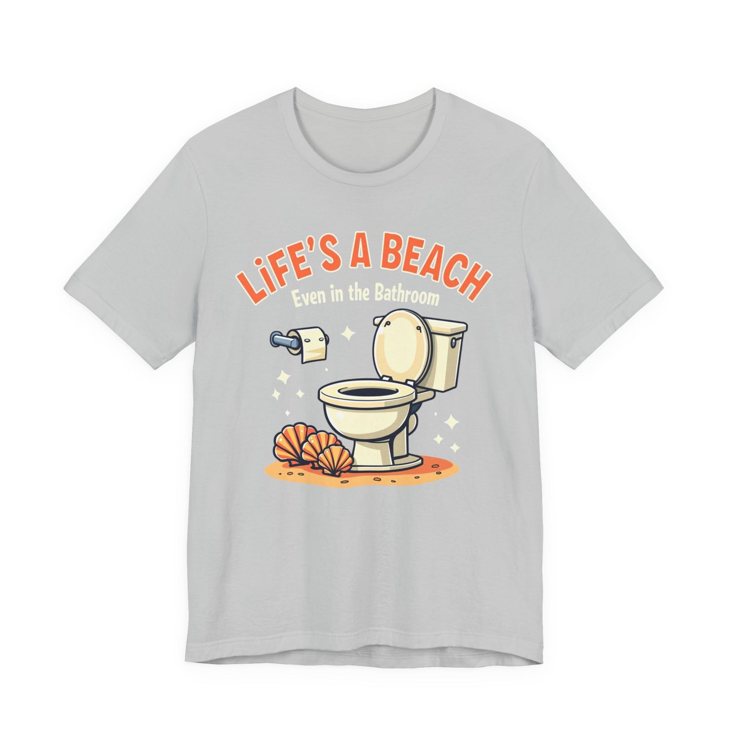 Life's a Beach, Unisex Short Sleeve Shirt - Psychonaut Swag