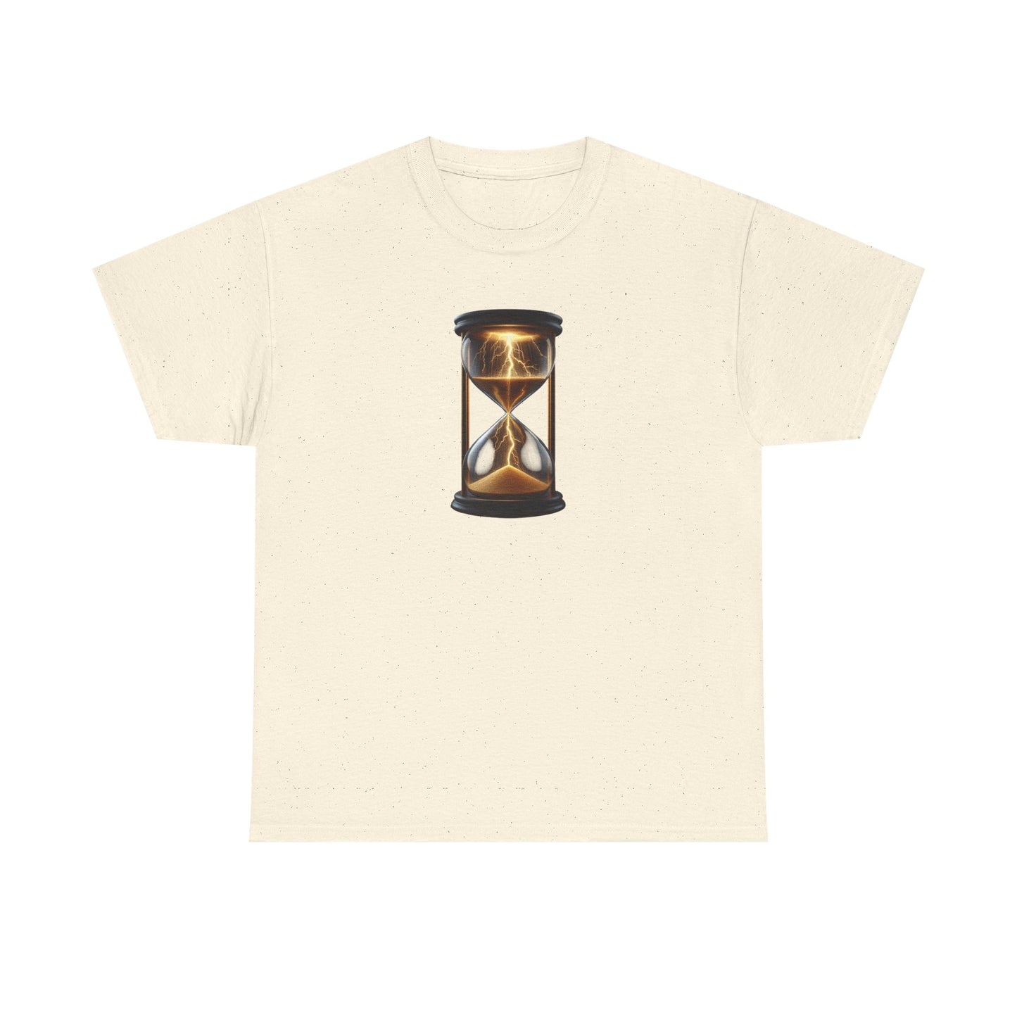 Static Time, Unisex Heavy Cotton Tee - Psychonaut Swag