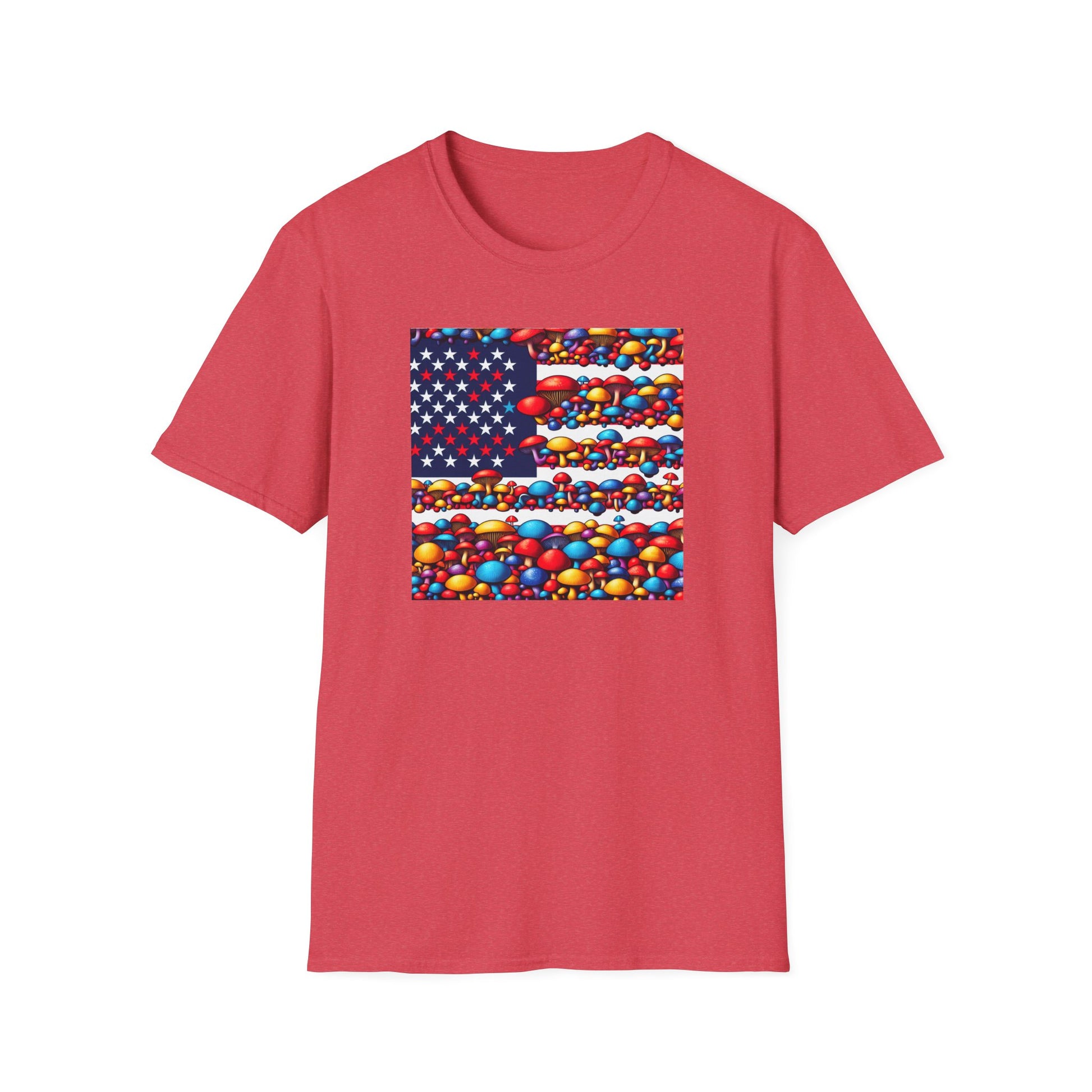 Psychedelic America Softstyle T-Shirt - Psychonaut Swag