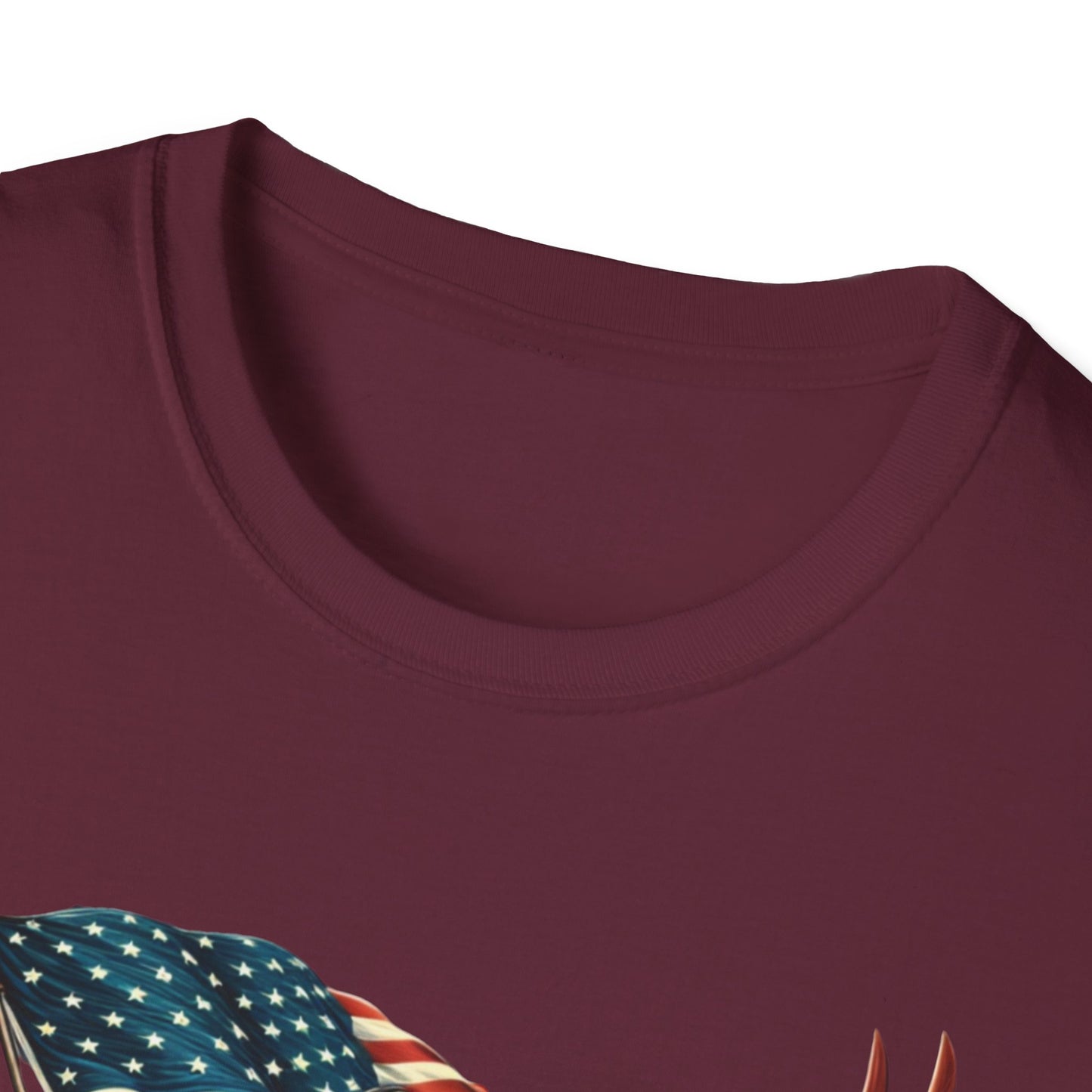 Patriot Riding Eagle, Graphic Tee - Unisex T-Shirt, Eagle Design, 4th of July Shirt, Independence Day Apparel, Festival Wear, Gift for Patriots - Psychonaut Swag