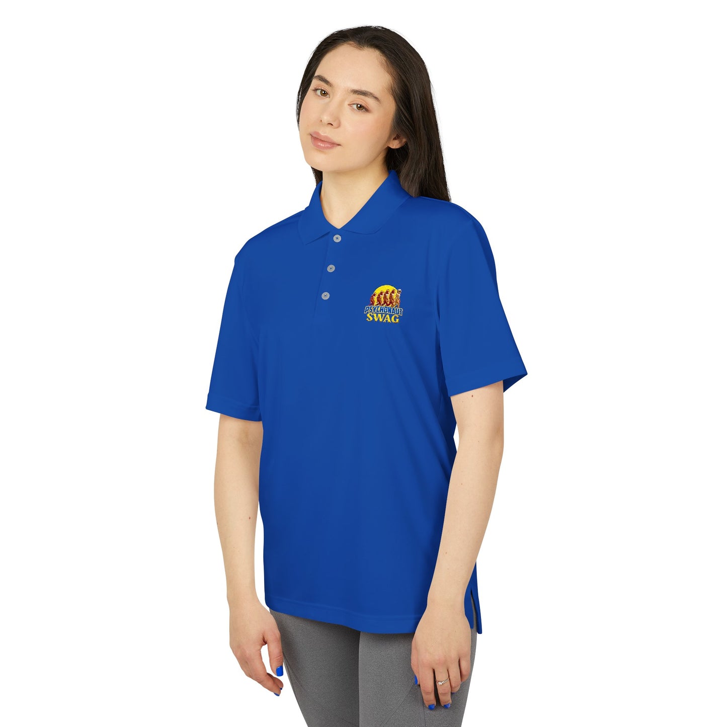 Psychonaut Polo, adidas Unisex Performance Polo Shirt - Sporty, Stylish Apparel for Gym, Casual Wear, Summer Events, Golfing, Team Outings