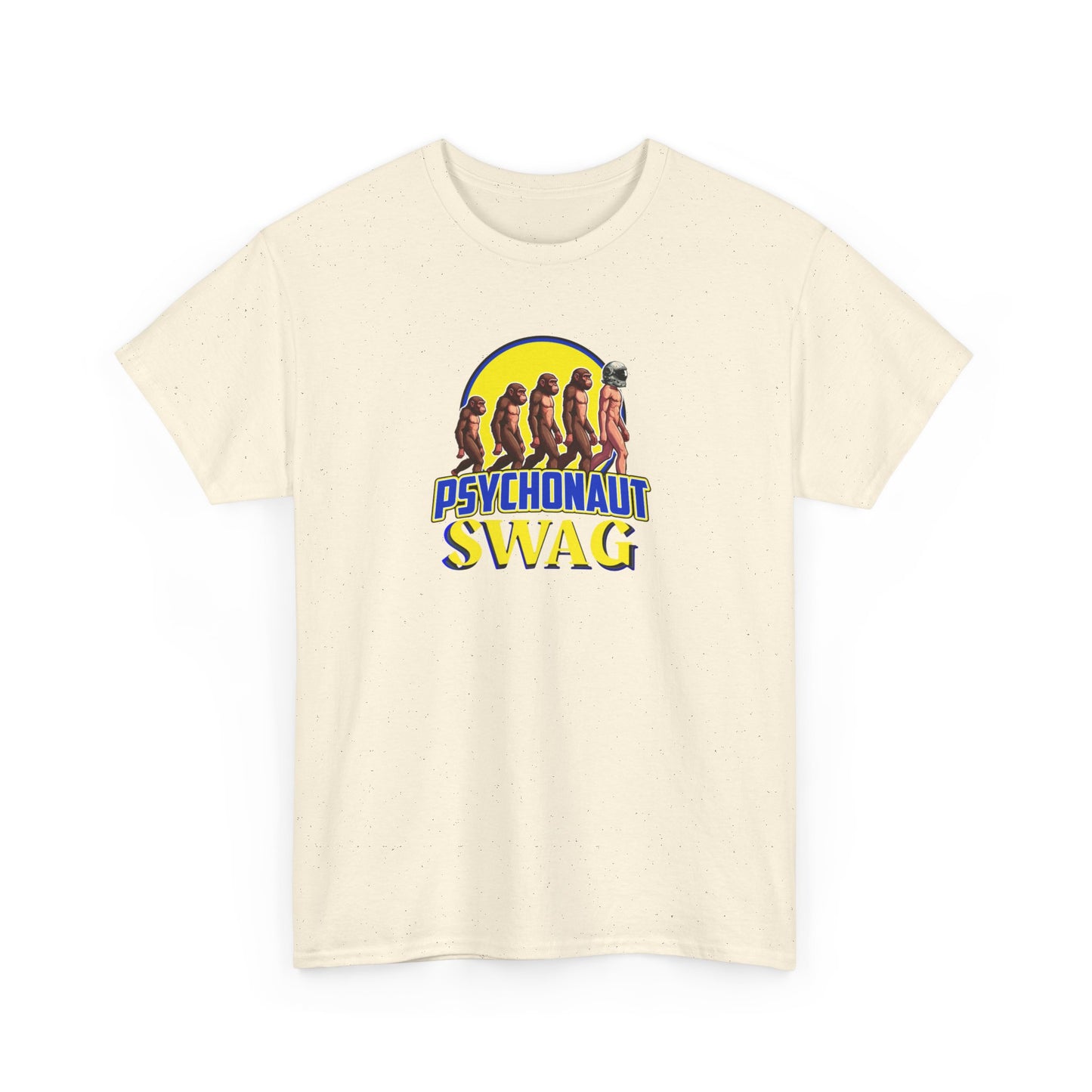 Psychonaut swag small biz, Heavy Cotton Tee, Cool Graphic T-Shirt, Streetwear Top, Gift for Psychonauts, Fun Casual Wear