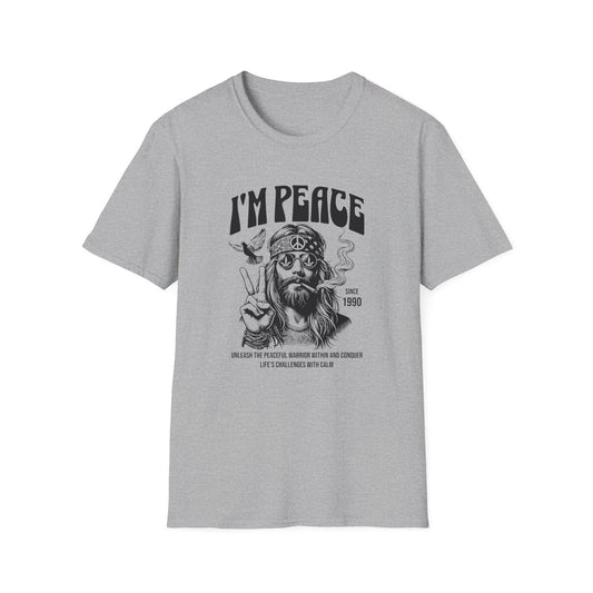 Peaceful Stoner, Unisex Softstyle T-Shirt