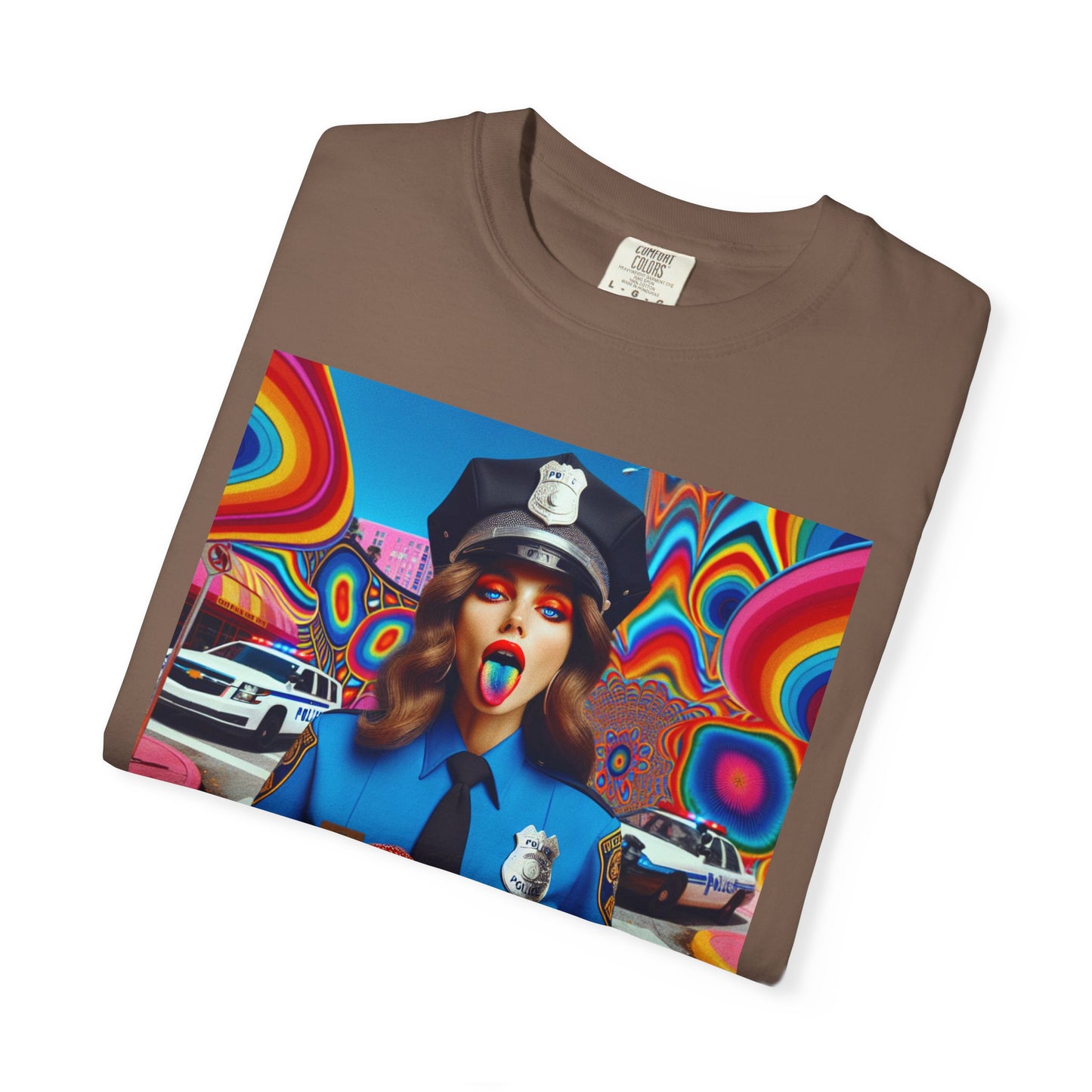 Holding, Unisex Garment-Dyed T-shirt - Psychonaut Swag