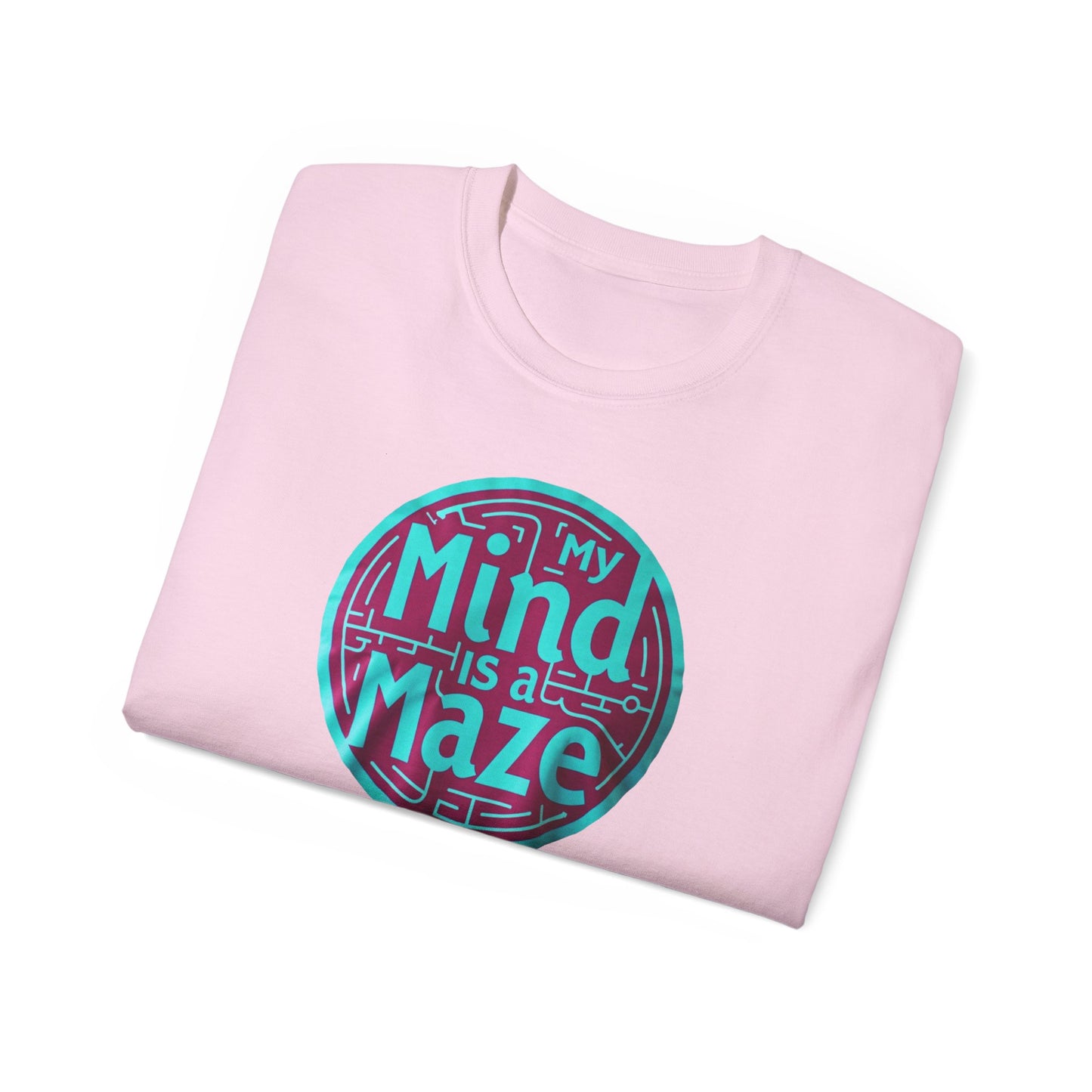 Mind is a Maze Unisex Ultra Cotton Tee - Creative and Thoughtful Shirt
