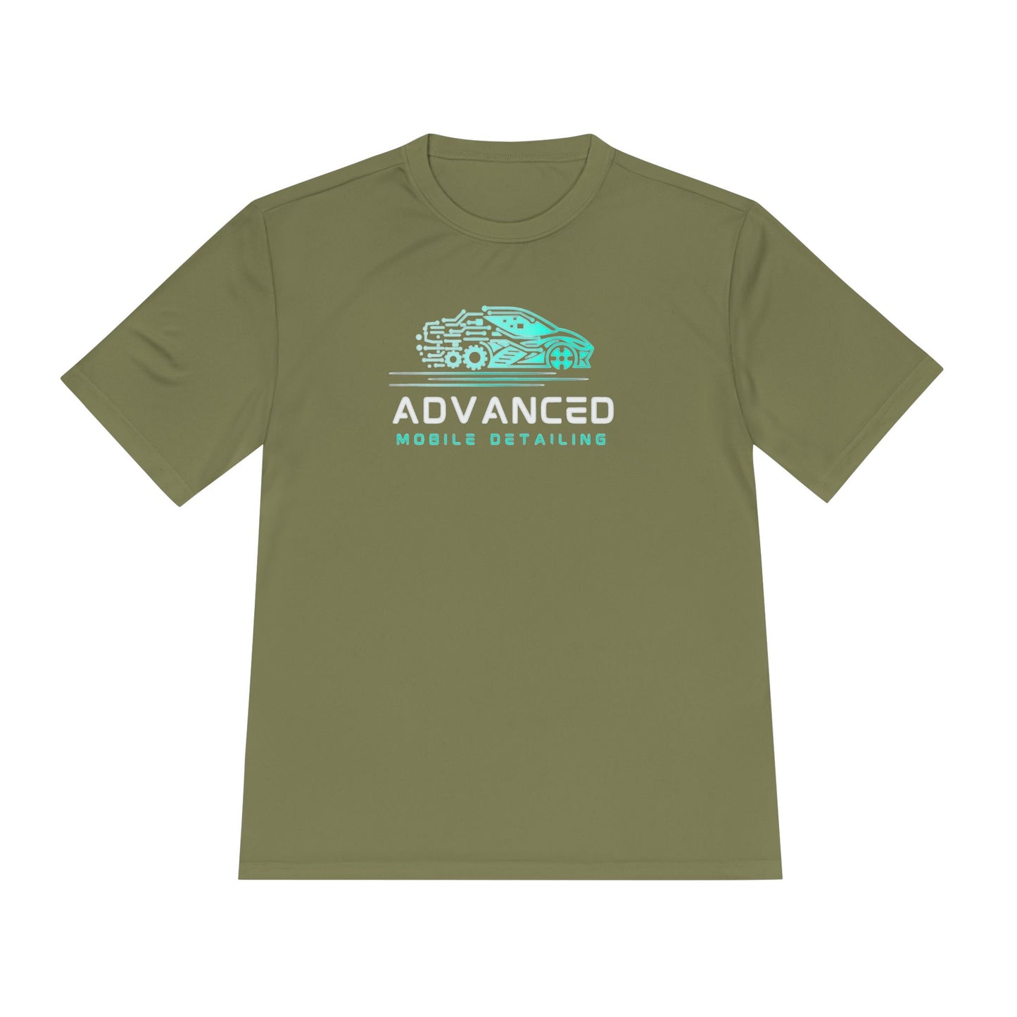 Mobile Detailing, Moisture Wicking Tee for Car Enthusiasts, Active Lifestyle Shirt, Advanced Mobile Detailing Tee, Sportswear Gift for Him, Fitness Apparel