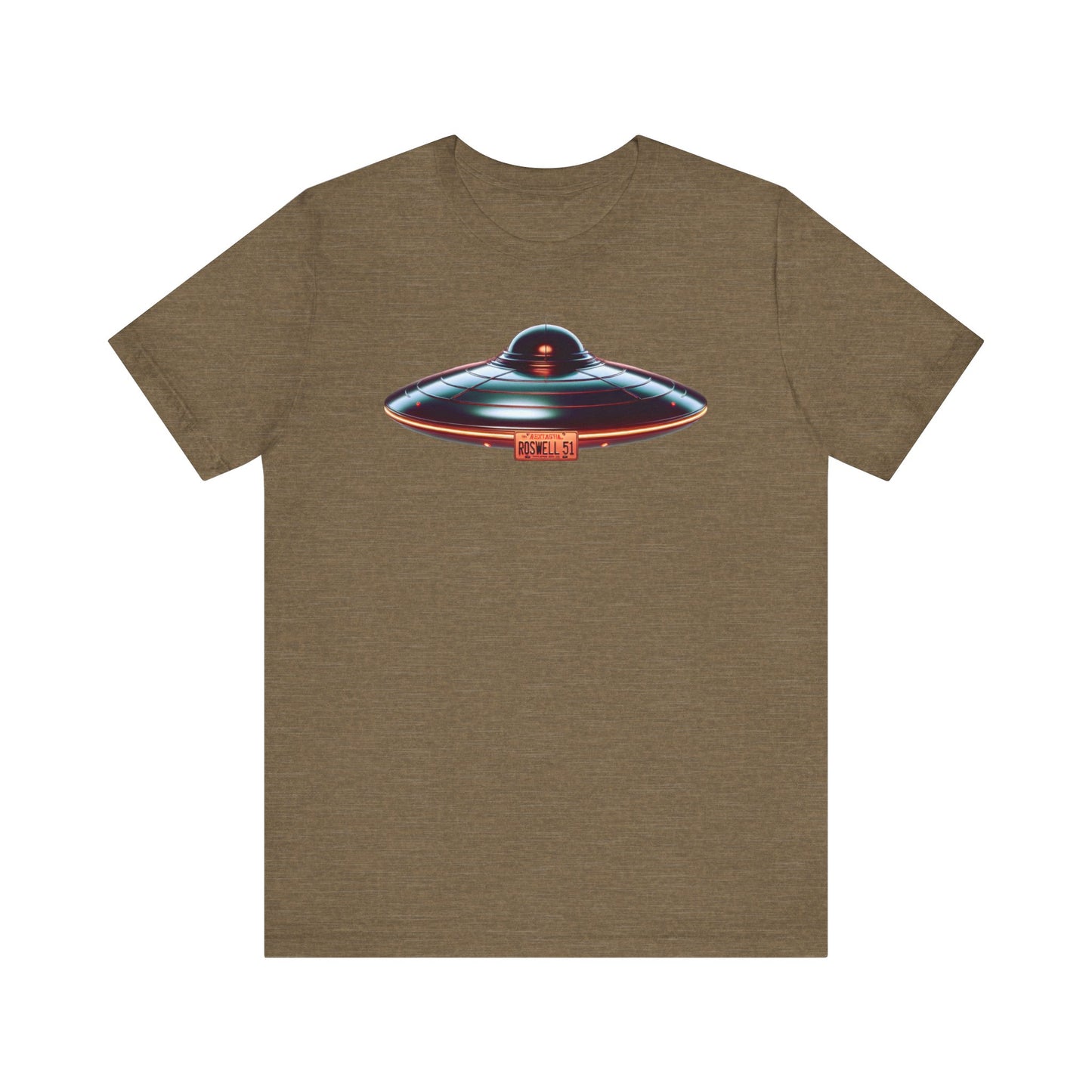 Flying Saucer, Unisex Jersey Short Sleeve Tee - Psychonaut Swag