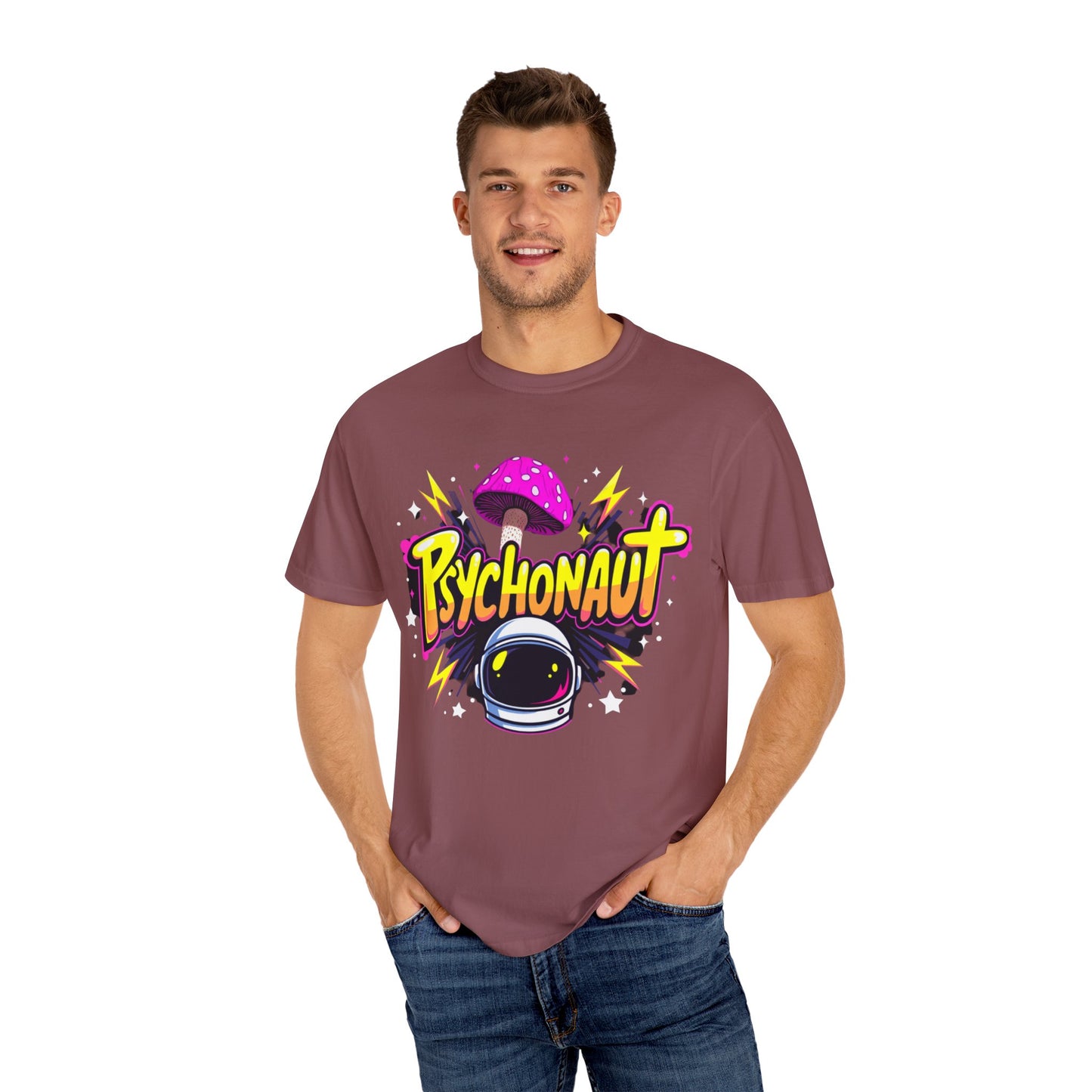 Psychonaut Explorer, Unisex Graphic T-Shirt - Fun, Colorful Space Design for Adventure Lovers - Psychonaut Swag