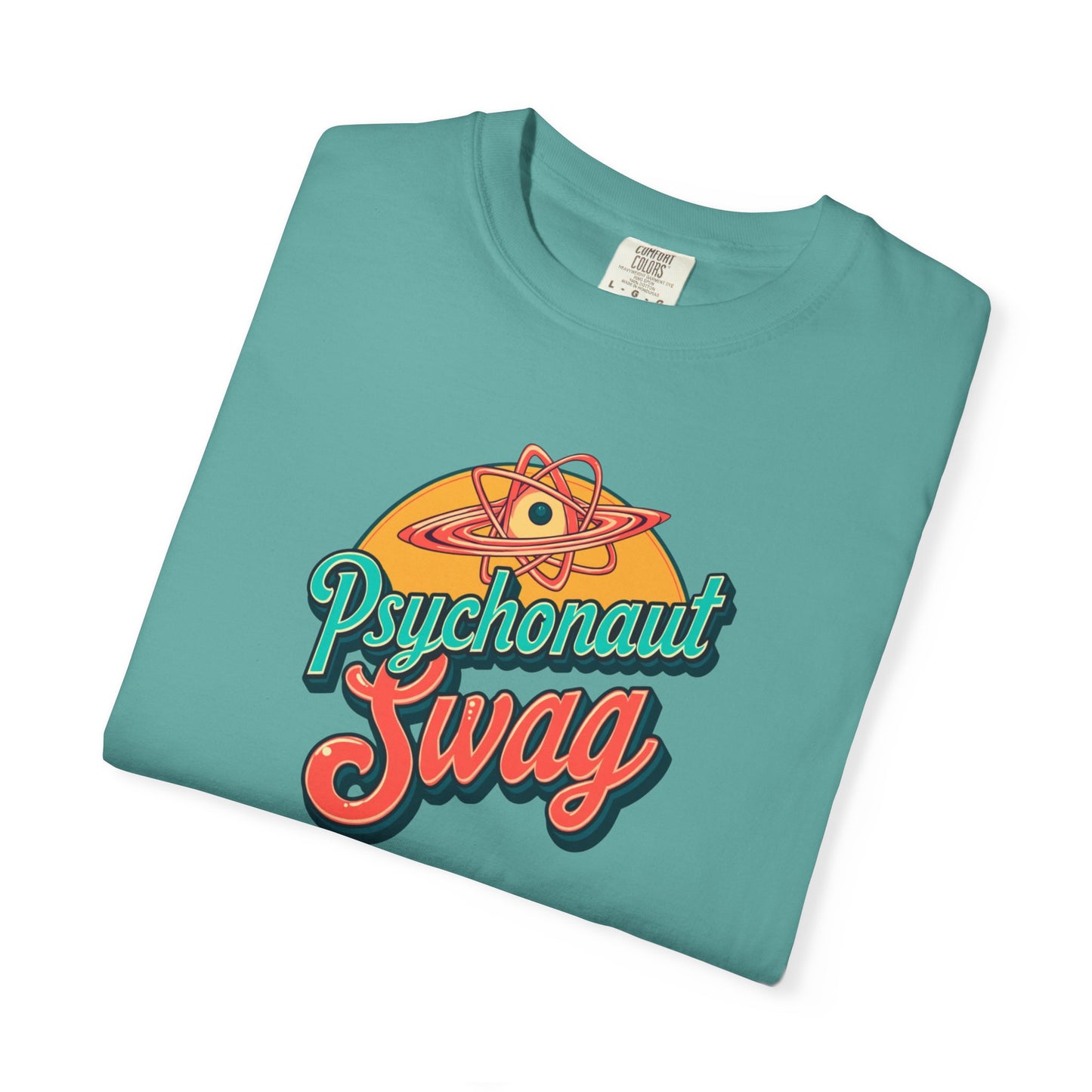 Psychonaut Swag, Atom tee shirt, Psychedelic T-Shirt | Retro Psychonaut Swag Tee | Unique Gift for Festival Lovers, Casual Wear, Art Enthusiasts, Unisex Apparel - Psychonaut Swag