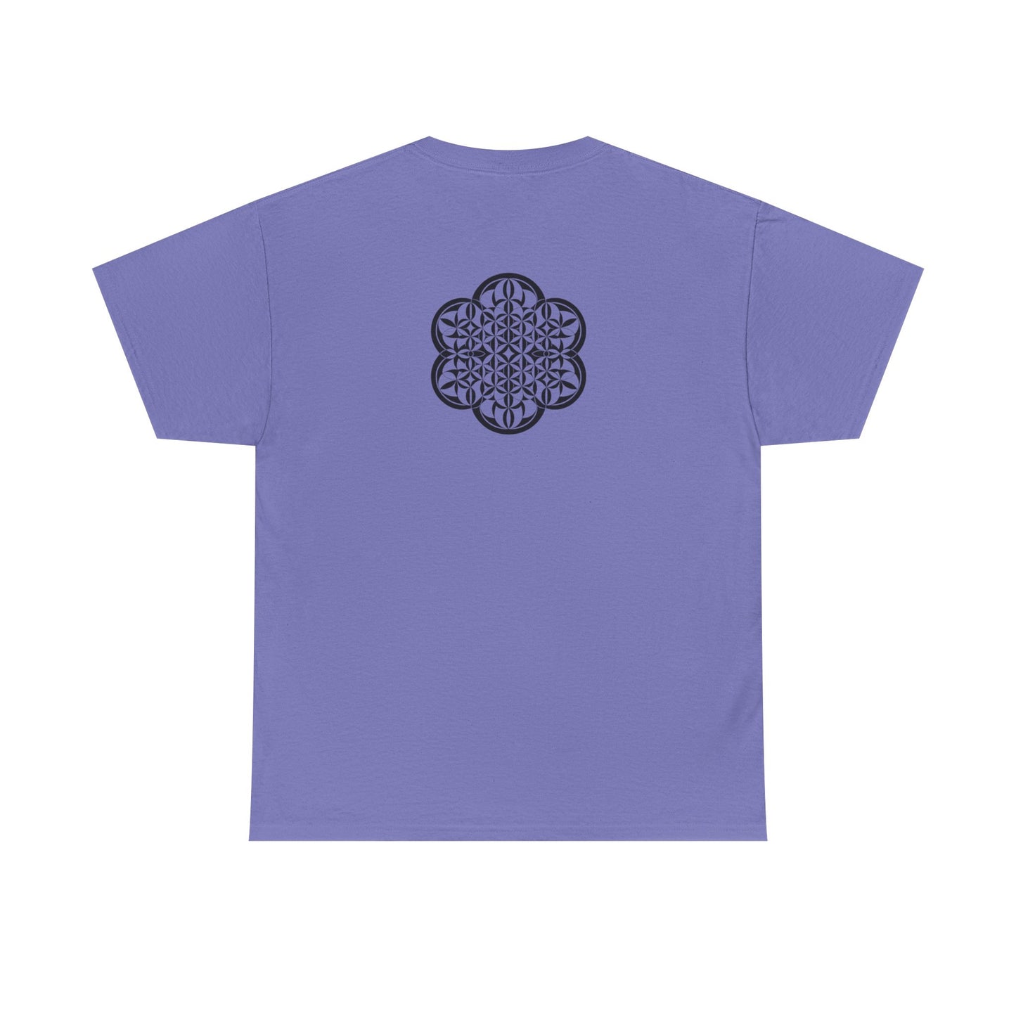 Psychonaut Staple, Flower of life, Unisex Heavy Cotton Tee - Psychonaut Swag