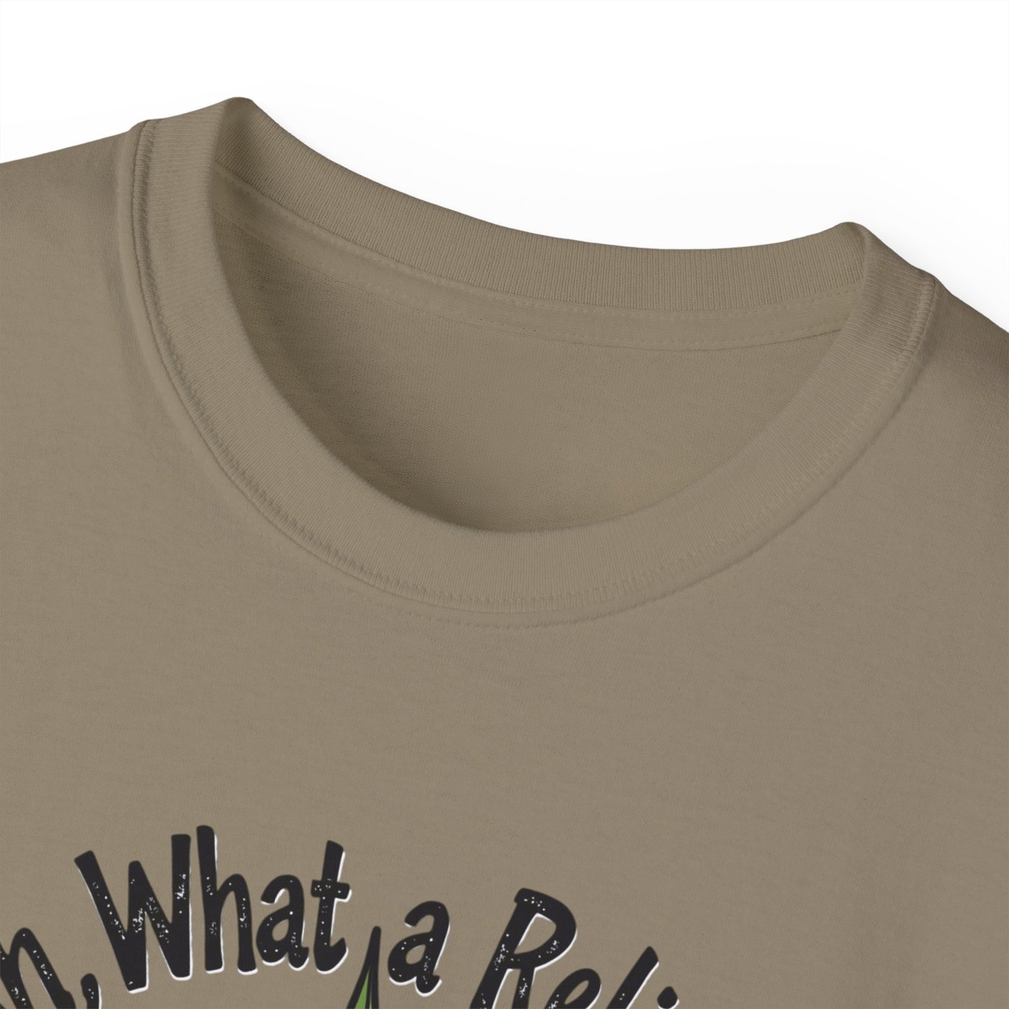 Ah, What a Relief Unisex Ultra Cotton Tee - Perfect for Cannabis Enthusiasts - Psychonaut Swag