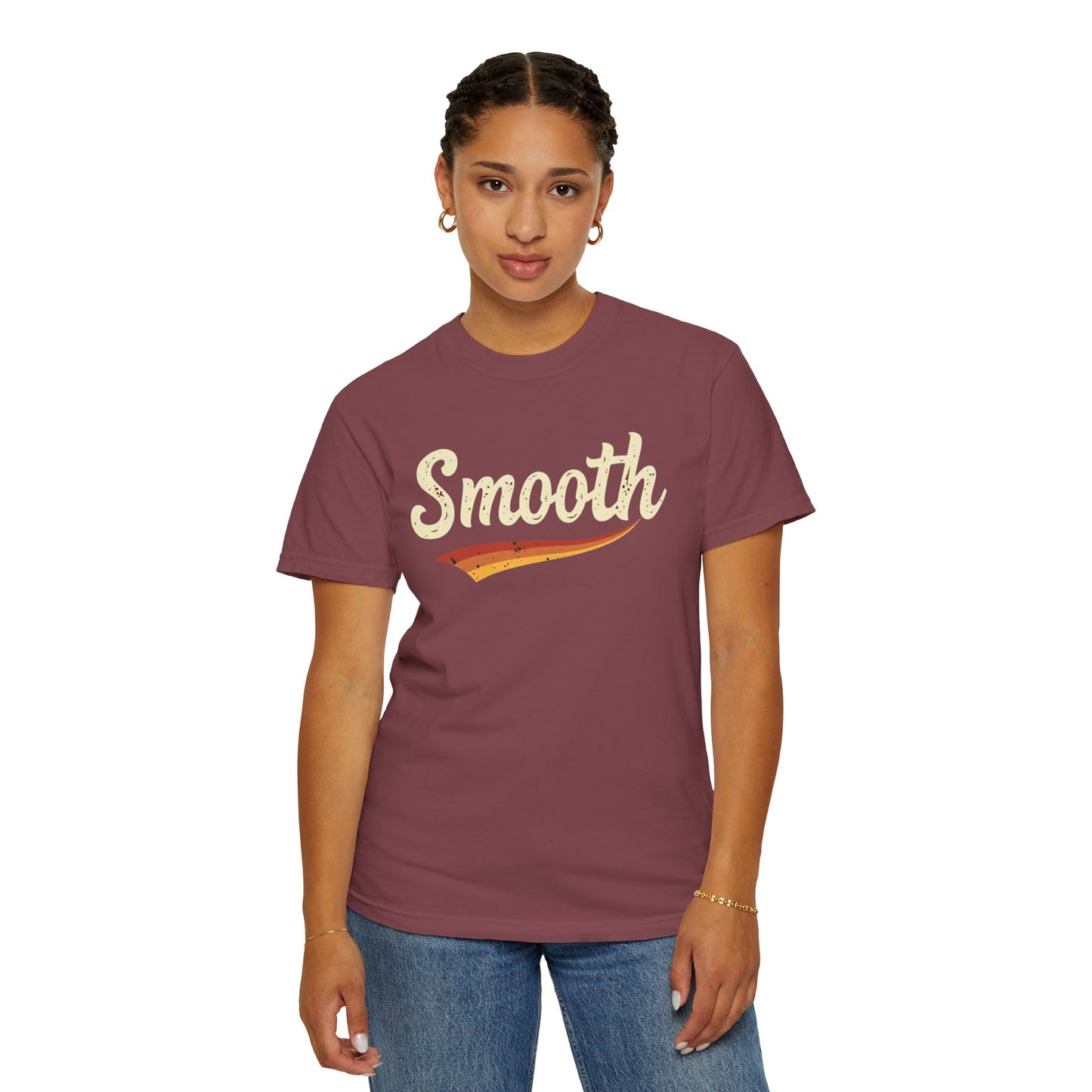 Smooth Tees - Vintage Unisex Garment-Dyed T-Shirt, Casual Wear, Unique Gift, Trendy Style, Everyday Comfort - Psychonaut Swag