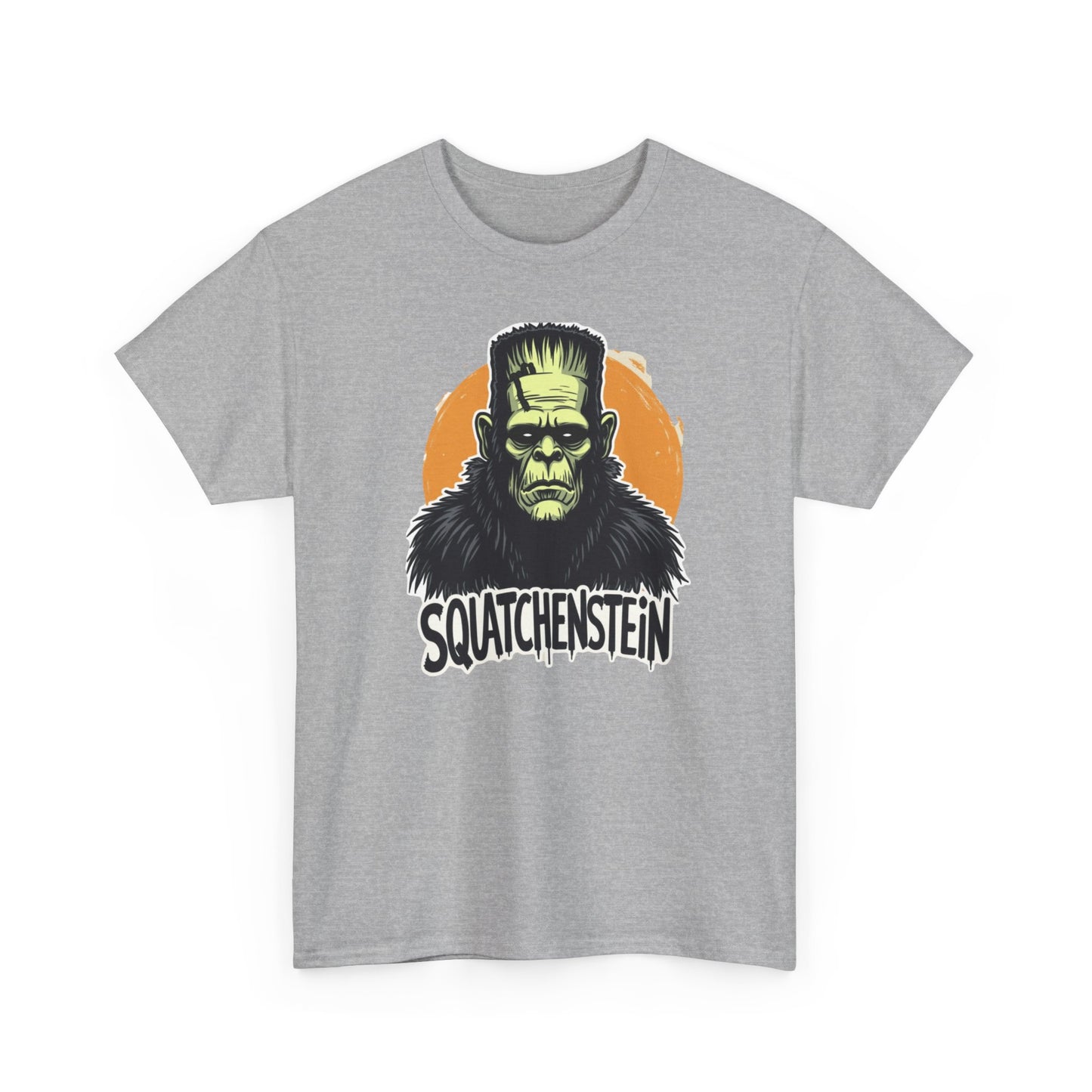 Sasquatch Halloween Tee, Funny Graphic Shirt, Unisex Costume T-Shirt, Retro Monster Apparel, Unique Gift for Halloween