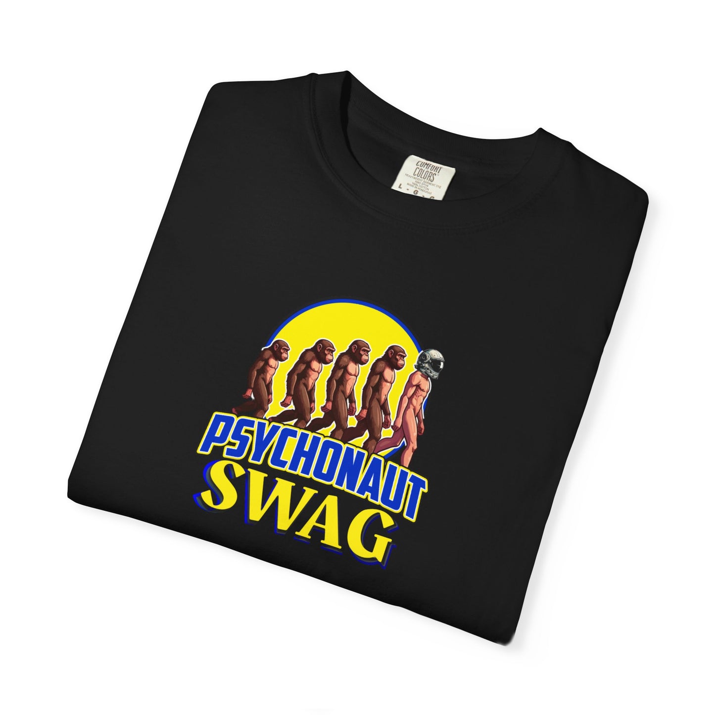 Psychonaut Swag small biz,  Unisex Garment-Dyed T-Shirt | Unique Gift for Festival Lovers, Streetwear, Casual Style, Summer Wardrobe, Psychedelic Art