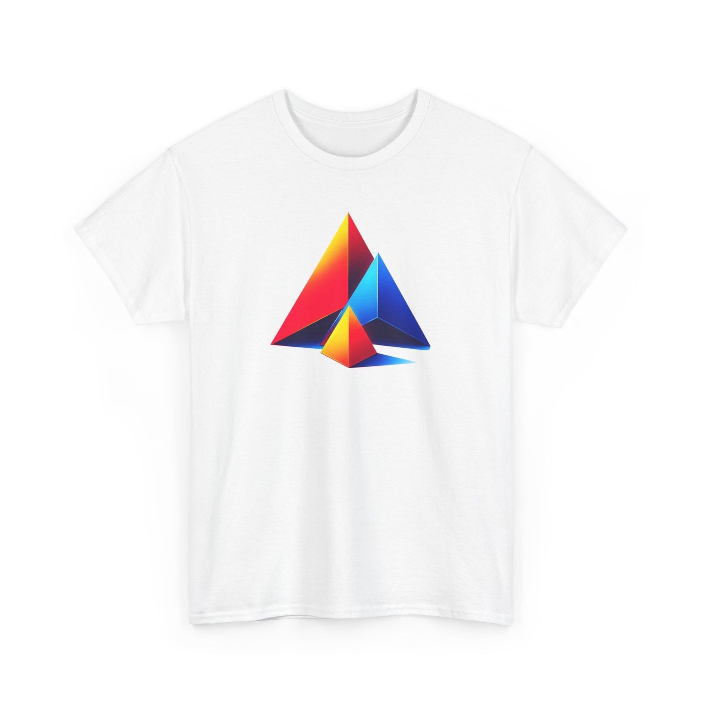 Three Pyramids, Unisex Heavy Cotton Tee - Psychonaut Swag