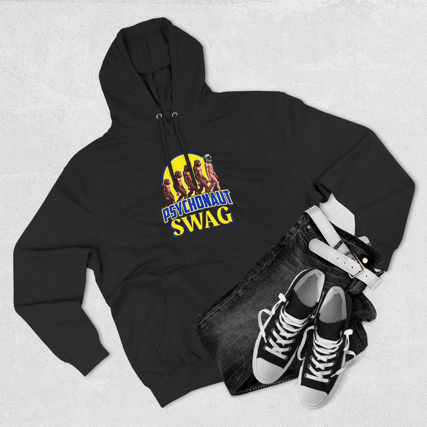 Psychonaut swag small biz, Fleece Hoodie, Cozy Layer for Gamers, Trendy Sweatshirt, Ideal Gift for Holidays, Perfect for Casual Outfits