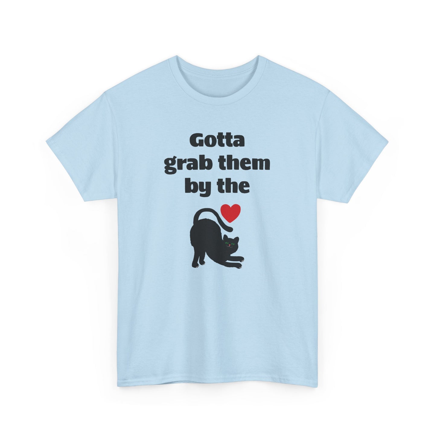 Grab the Cat, Unisex Heavy Cotton Tee - Psychonaut Swag
