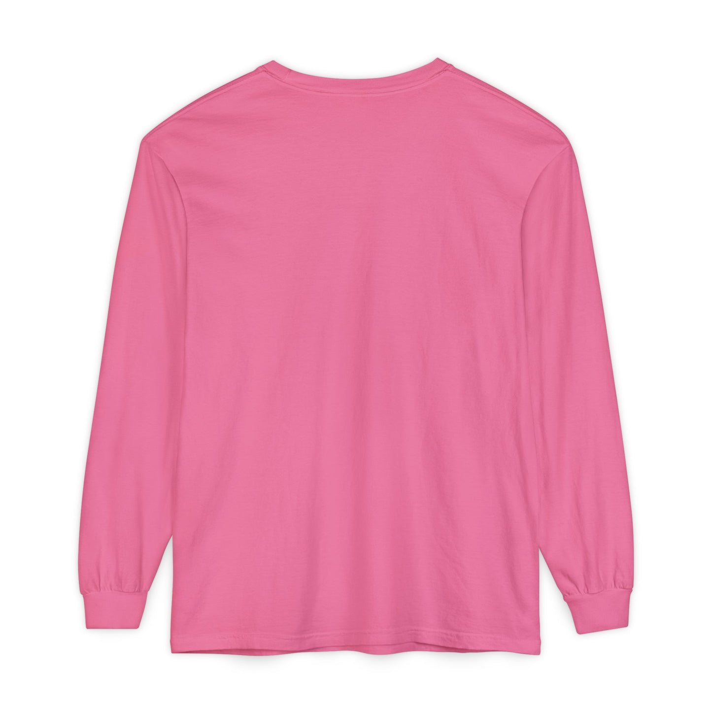 Sunset Dolphin Unisex Garment-dyed Long Sleeve T-Shirt - Psychonaut Swag