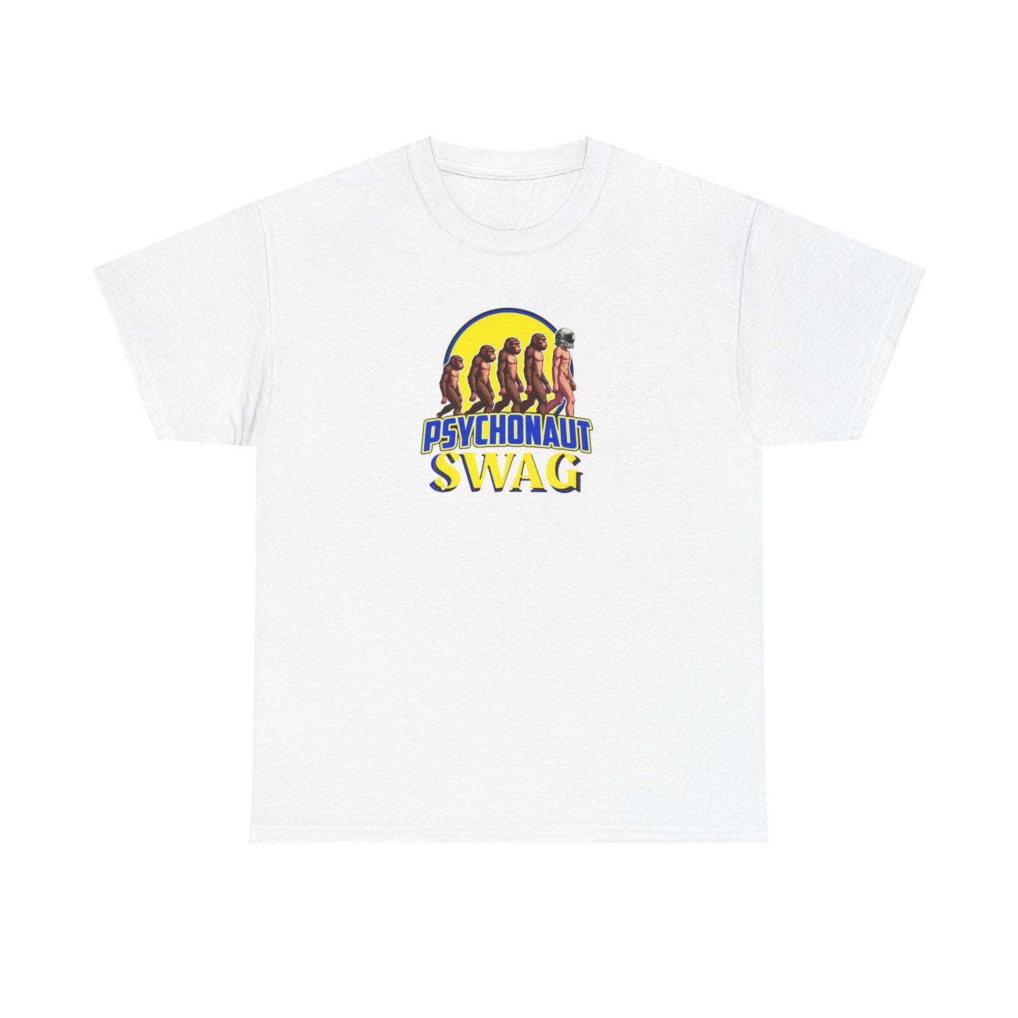 Psychonaut swag small biz, Heavy Cotton Tee, Cool Graphic T-Shirt, Streetwear Top, Gift for Psychonauts, Fun Casual Wear