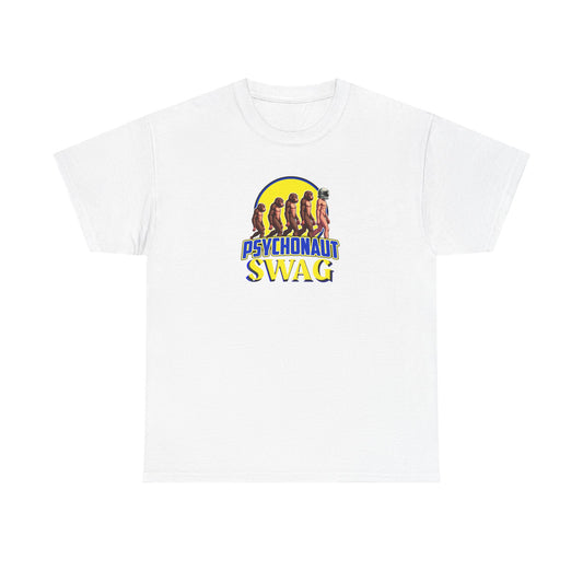 Psychonaut swag small biz, Heavy Cotton Tee, Cool Graphic T-Shirt, Streetwear Top, Gift for Psychonauts, Fun Casual Wear