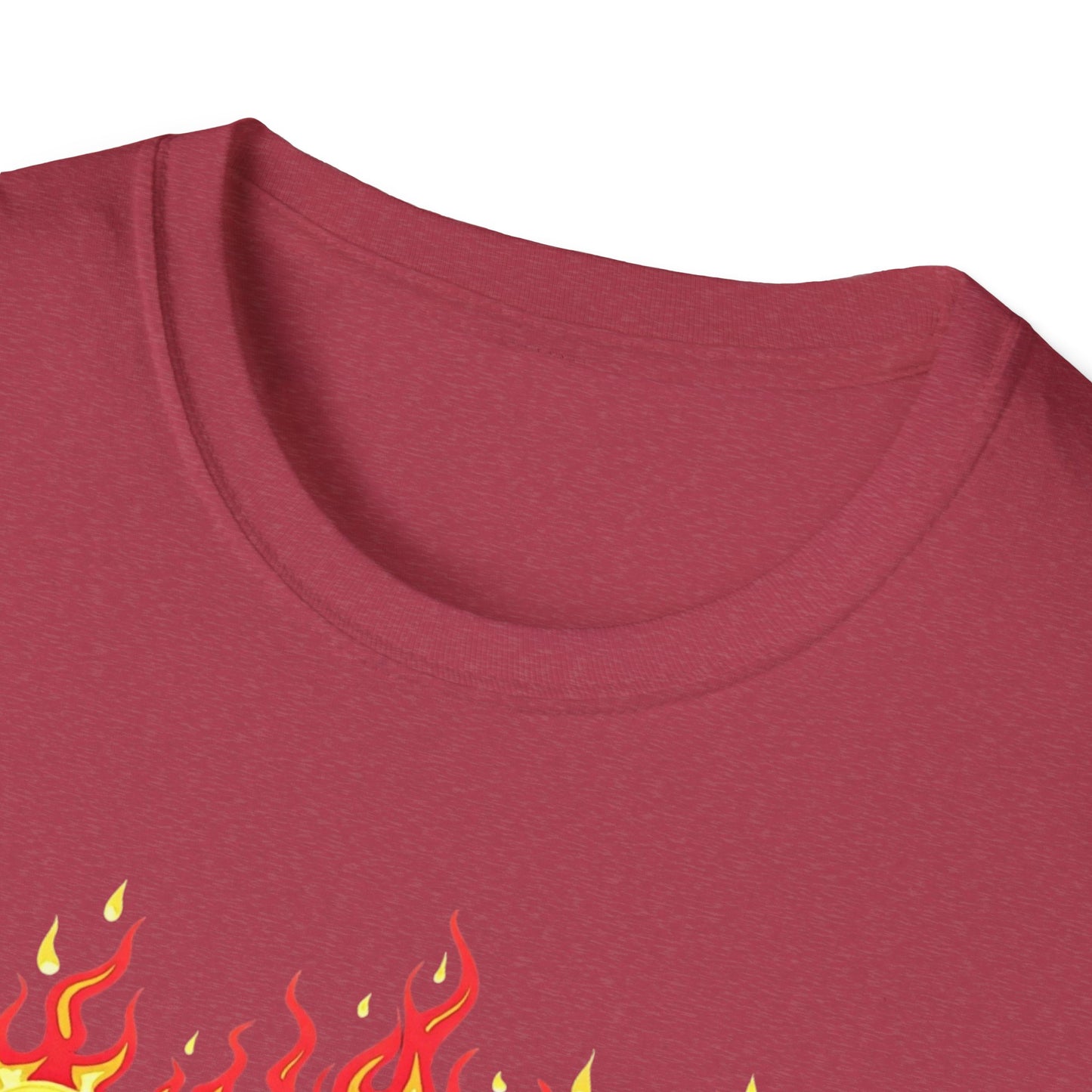 Hot Chick, Flame T-Shirt, Trendy Graphic Tee, Chica Caliente Shirt, Gift for Her, Summer Fashion, Casual Style