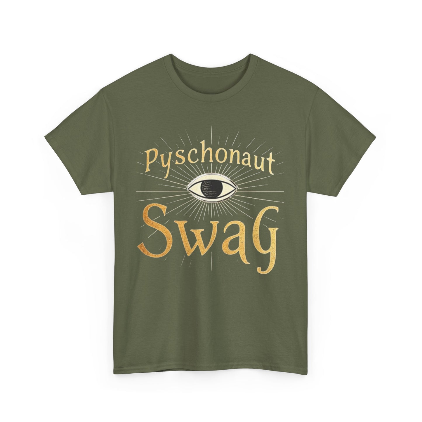 Third Eye Open, Psychonaut Swag T-Shirt, Unisex Cotton Tee, Spiritual Vibes, Gift for Psychonauts, Casual Everyday Wear, Unique Graphic Tee - Psychonaut Swag