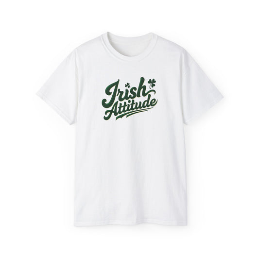 Irish Attitude T-Shirt — St. Patrick’s Day Green Script Tee