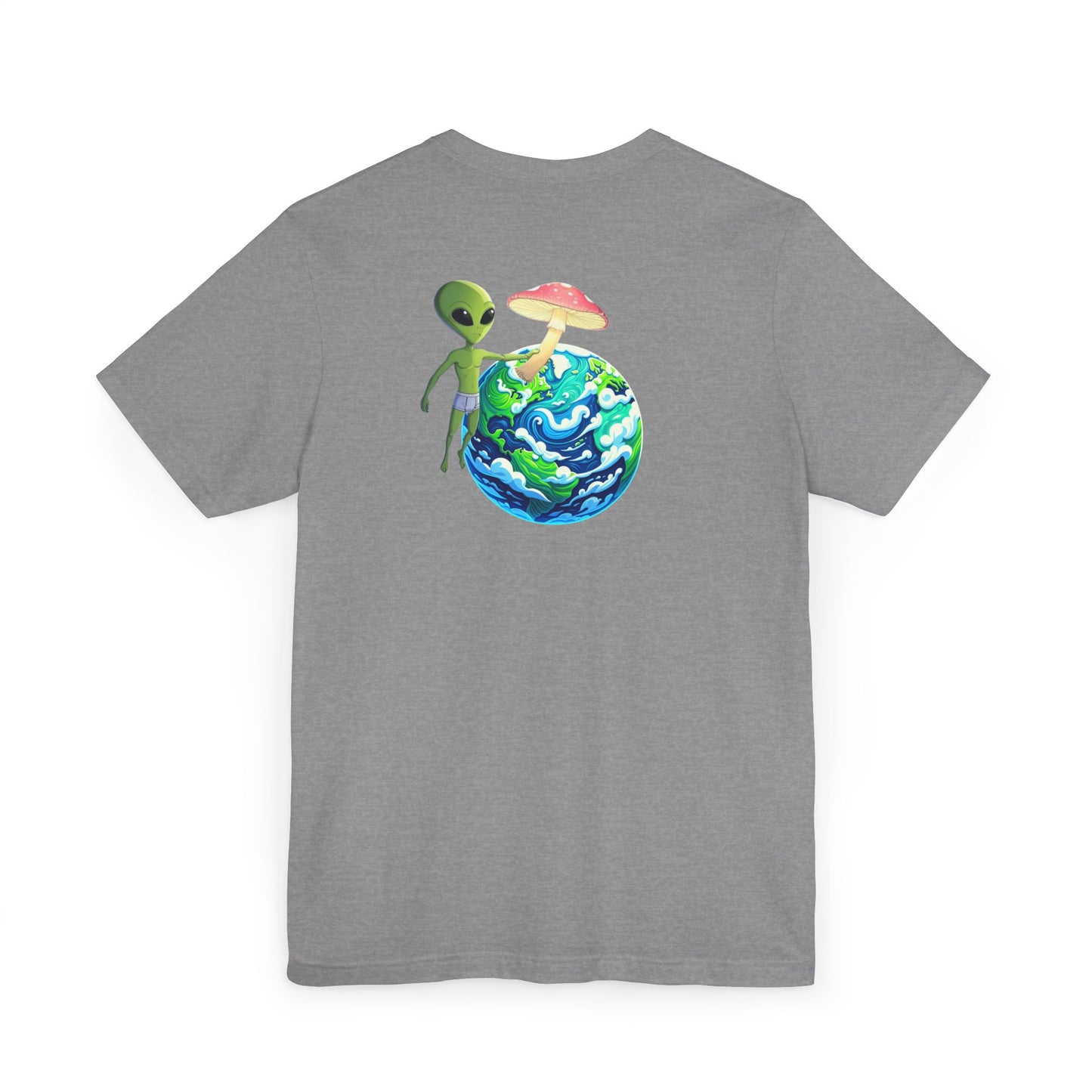 Psychonaut Staple, Alien Float, Unisex Jersey T-Shirt - Psychonaut Swag