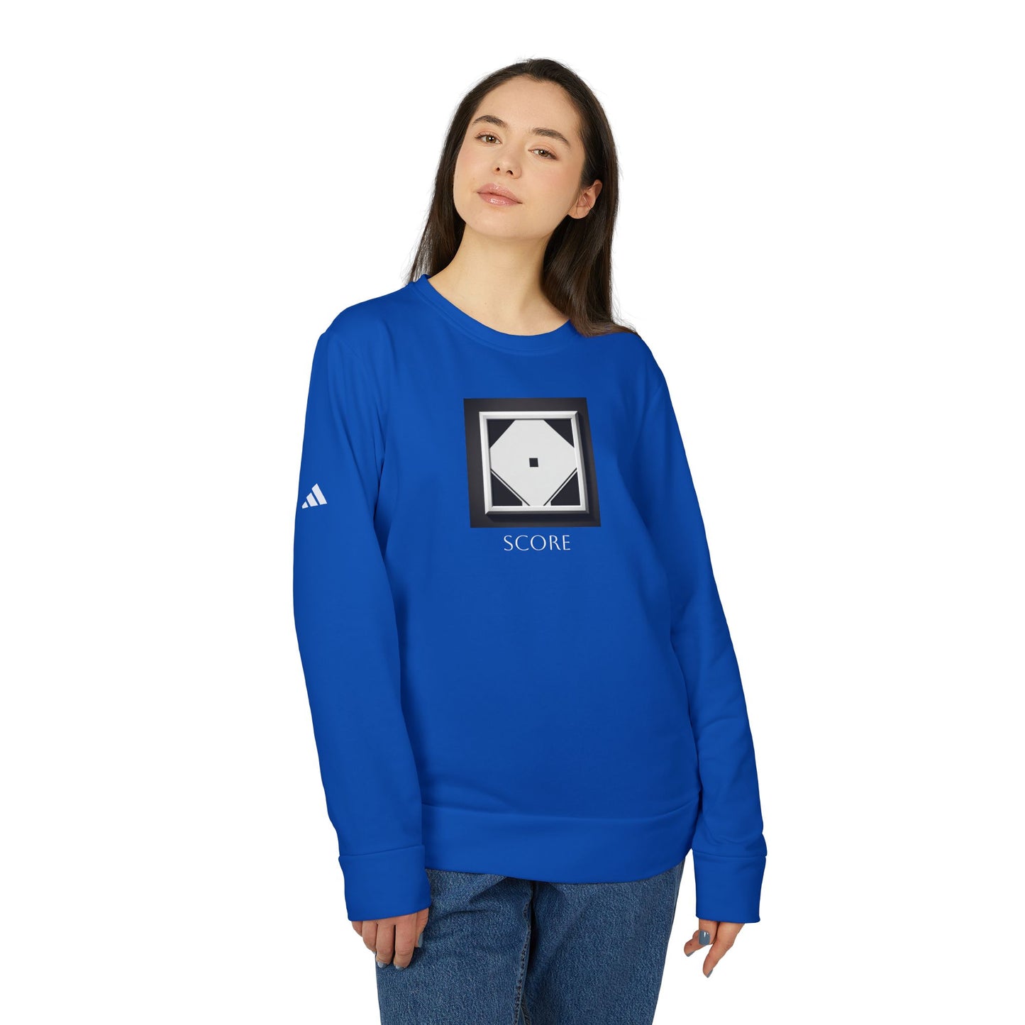 Score, adidas Unisex Fleece Crewneck Sweatshirt - Psychonaut Swag