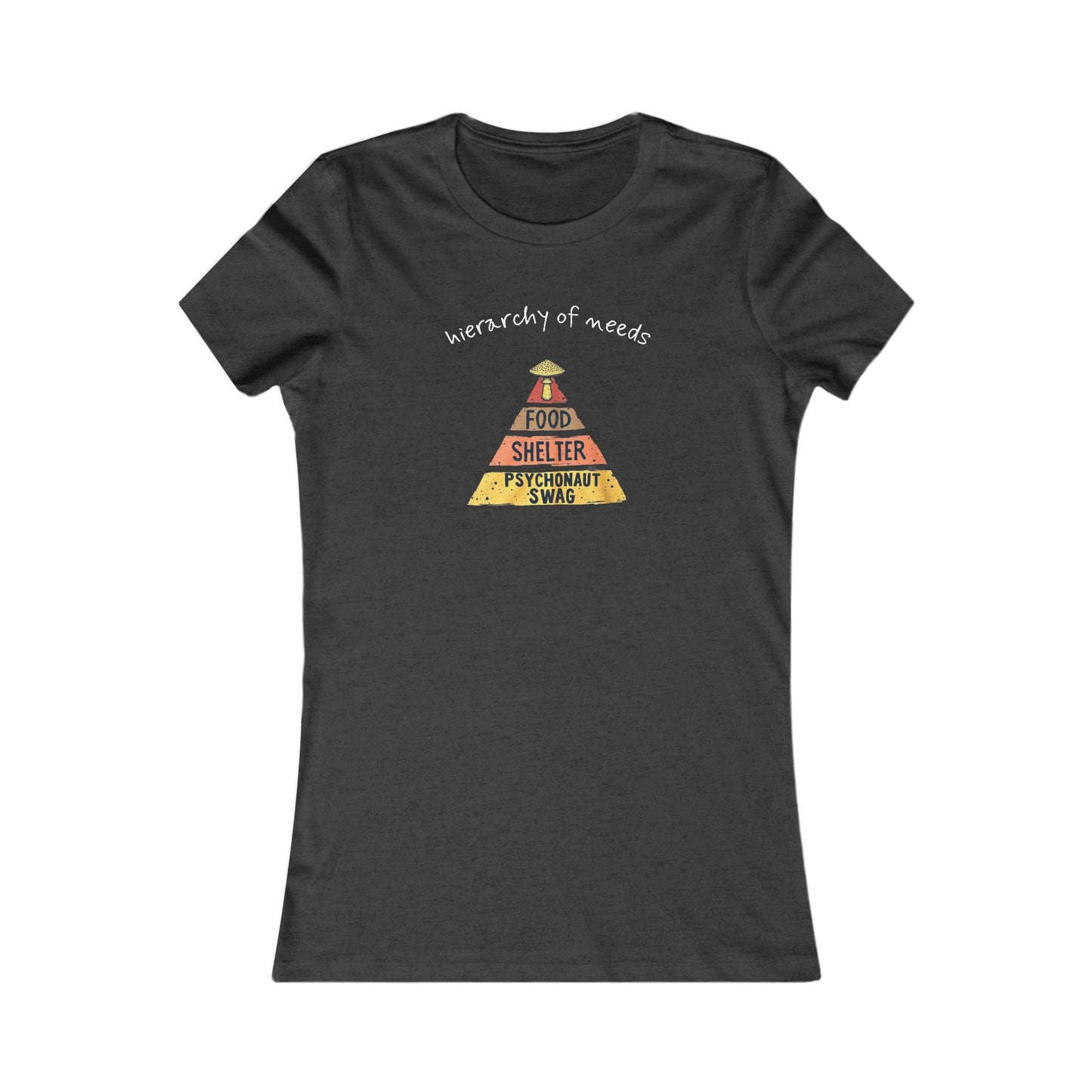 Hierarchy of Needs Design, Casual Wear, Gift for Cool Wifes, Psychology Lovers, Everyday Comfort Shirt - Psychonaut Swag